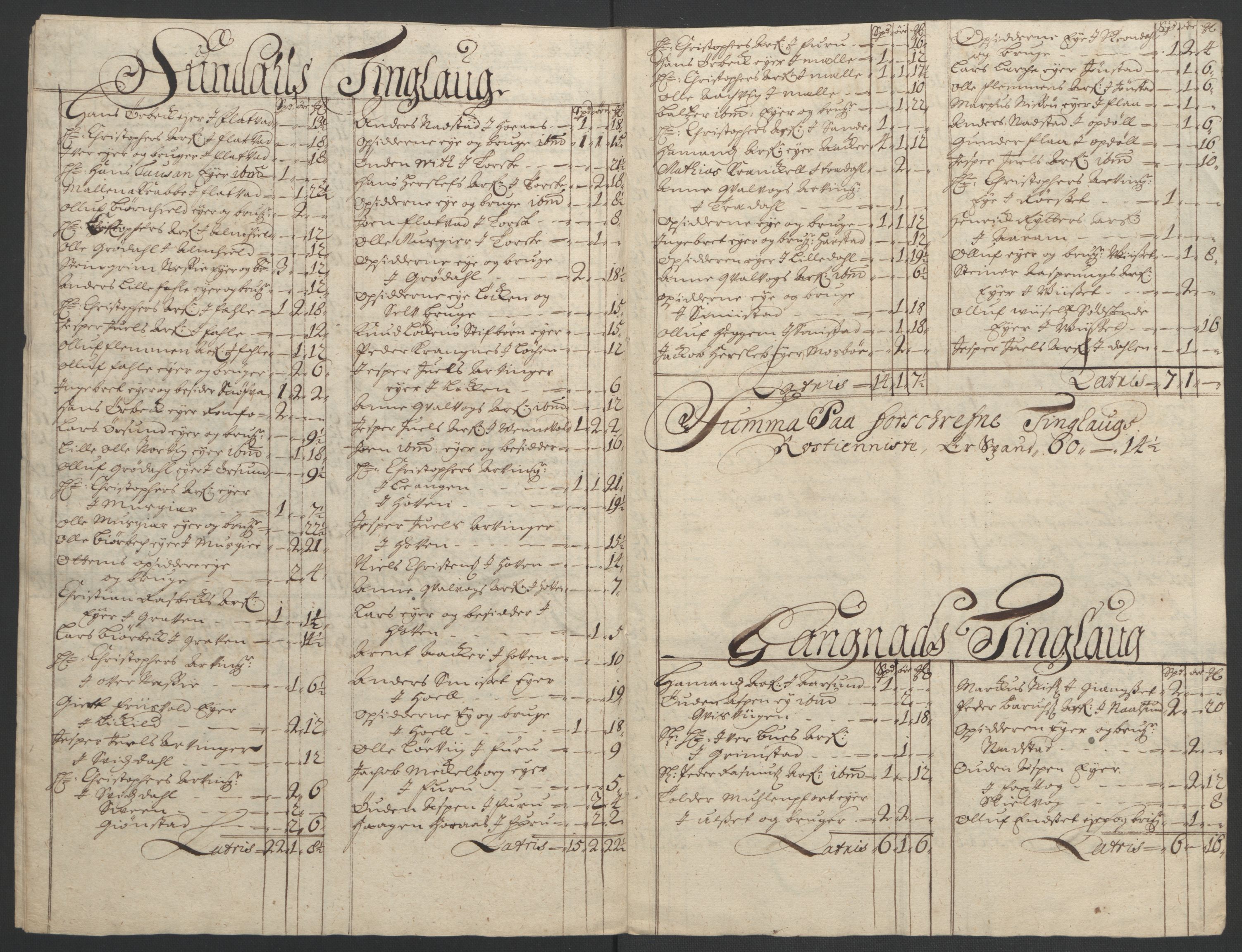 Rentekammeret inntil 1814, Reviderte regnskaper, Fogderegnskap, AV/RA-EA-4092/R56/L3735: Fogderegnskap Nordmøre, 1692-1693, p. 96