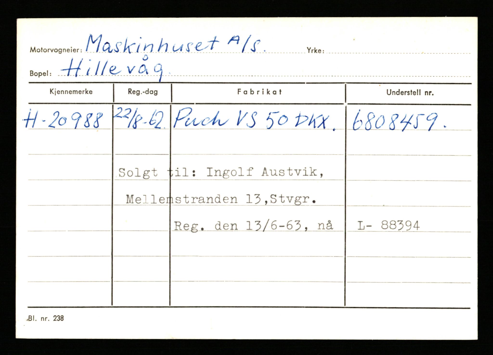 Stavanger trafikkstasjon, AV/SAST-A-101942/0/G/L0004: Registreringsnummer: 15497 - 22957, 1930-1971, p. 2526