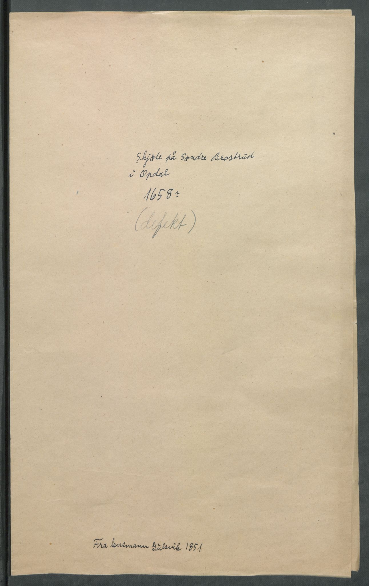 Riksarkivets diplomsamling, AV/RA-EA-5965/F02/L0168: Dokumenter, 1658-1660, p. 56