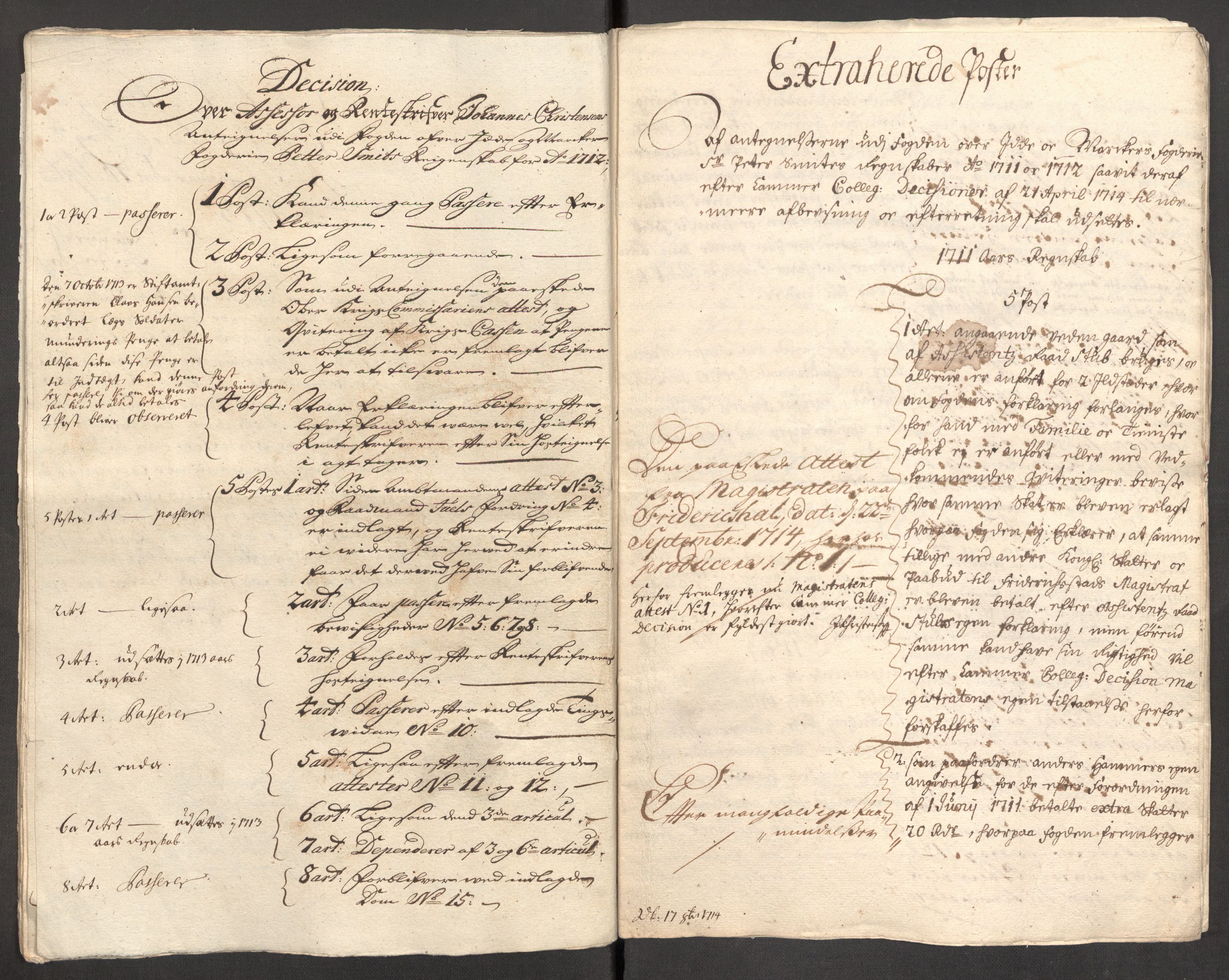Rentekammeret inntil 1814, Reviderte regnskaper, Fogderegnskap, RA/EA-4092/R01/L0021: Fogderegnskap Idd og Marker, 1712, p. 283