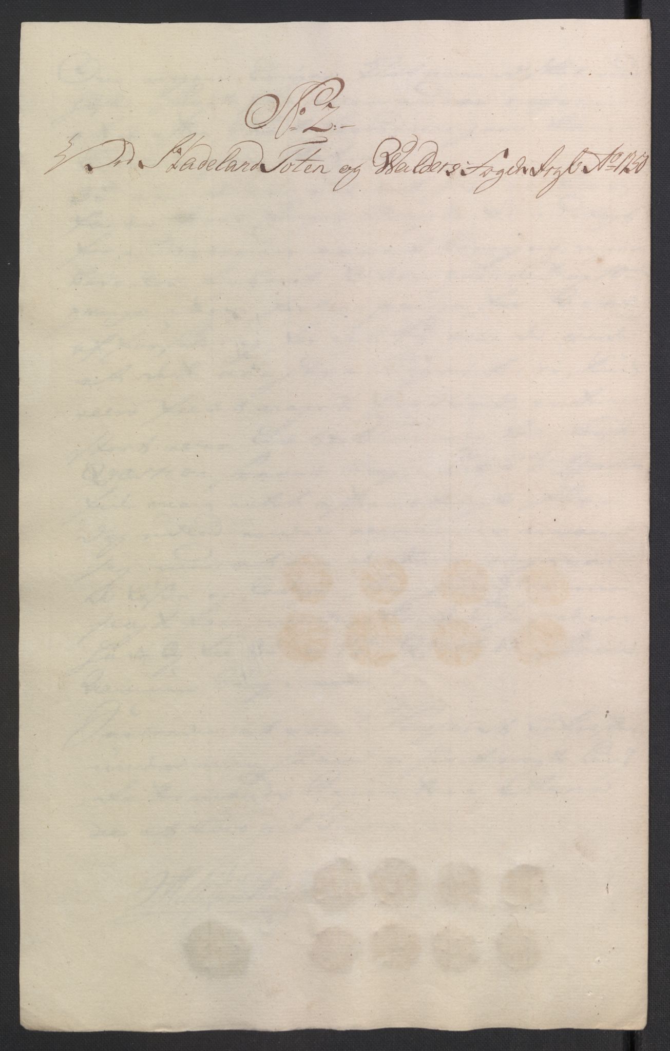 Rentekammeret inntil 1814, Reviderte regnskaper, Fogderegnskap, AV/RA-EA-4092/R18/L1348: Fogderegnskap Hadeland, Toten og Valdres, 1750-1751, p. 42