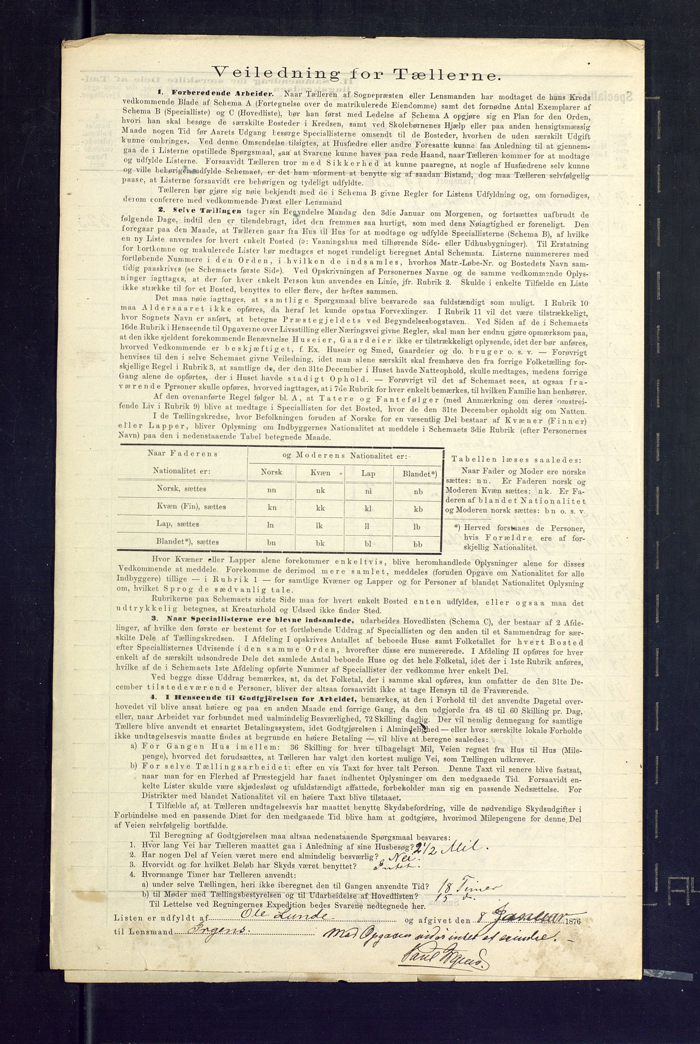 SAKO, 1875 census for 0726P Brunlanes, 1875, p. 45