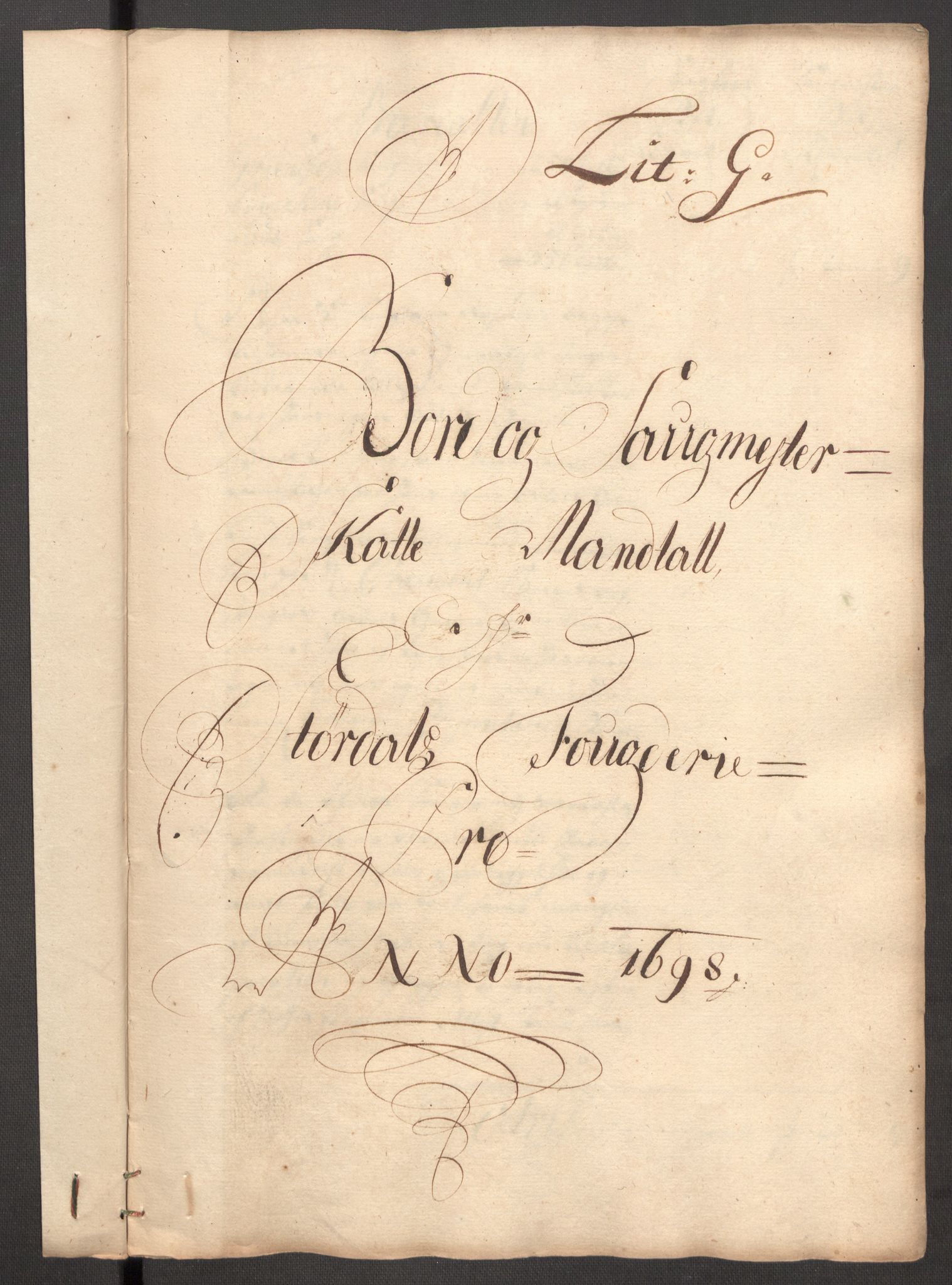 Rentekammeret inntil 1814, Reviderte regnskaper, Fogderegnskap, RA/EA-4092/R62/L4190: Fogderegnskap Stjørdal og Verdal, 1698, p. 153