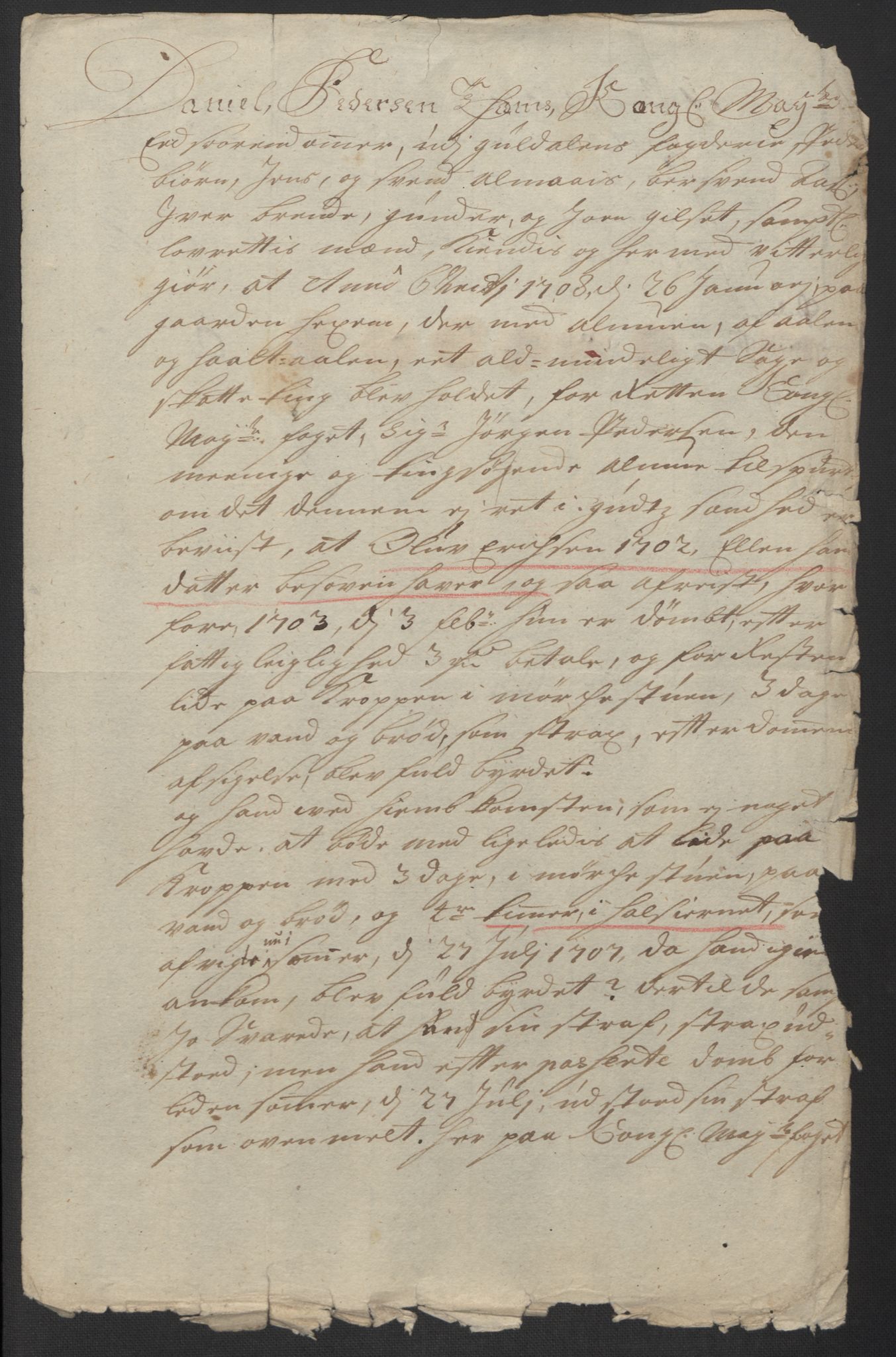 Rentekammeret inntil 1814, Reviderte regnskaper, Fogderegnskap, AV/RA-EA-4092/R60/L3955: Fogderegnskap Orkdal og Gauldal, 1705, p. 580