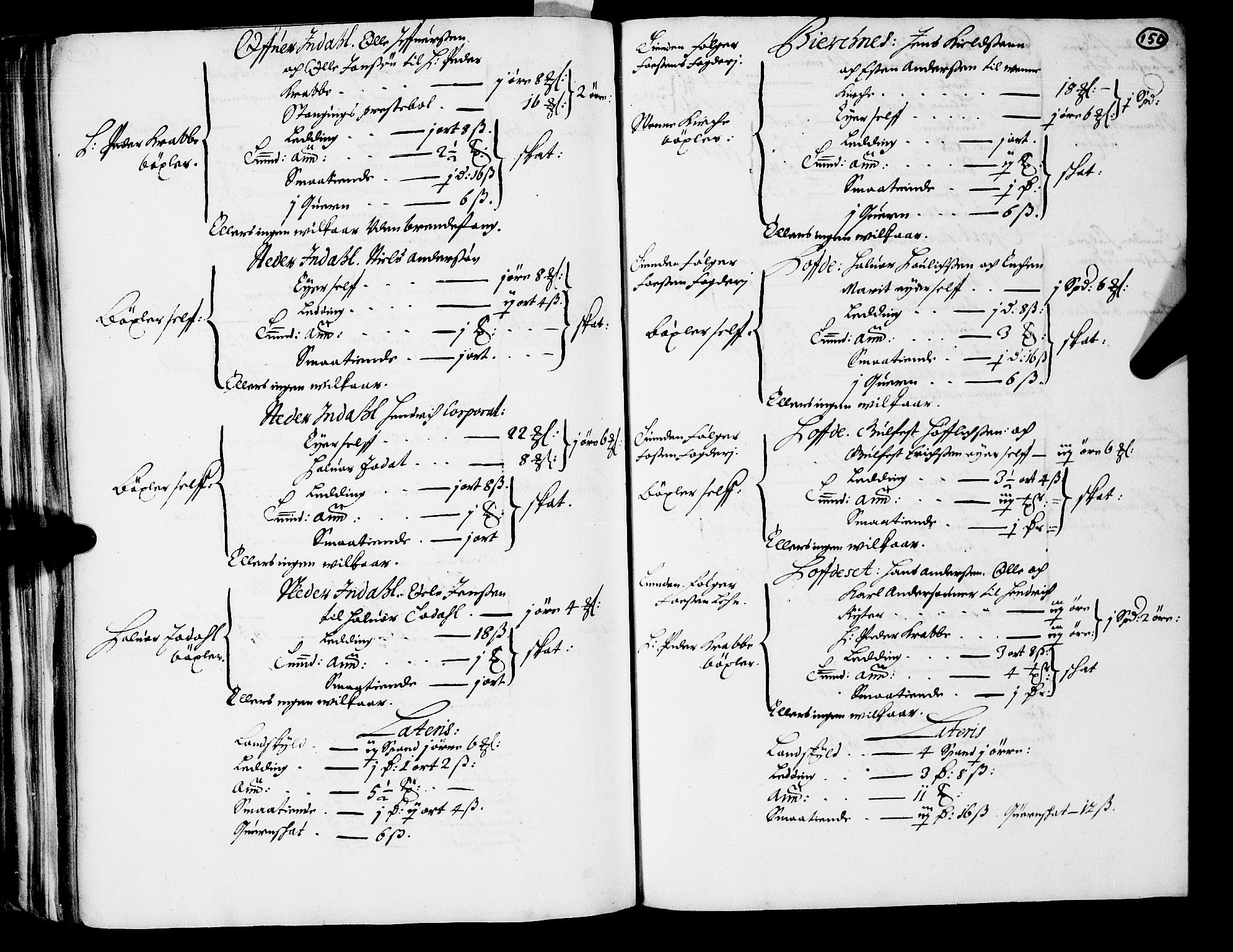 Rentekammeret inntil 1814, Realistisk ordnet avdeling, AV/RA-EA-4070/N/Nb/Nba/L0047: Nordmøre len, 1667, p. 149b-150a