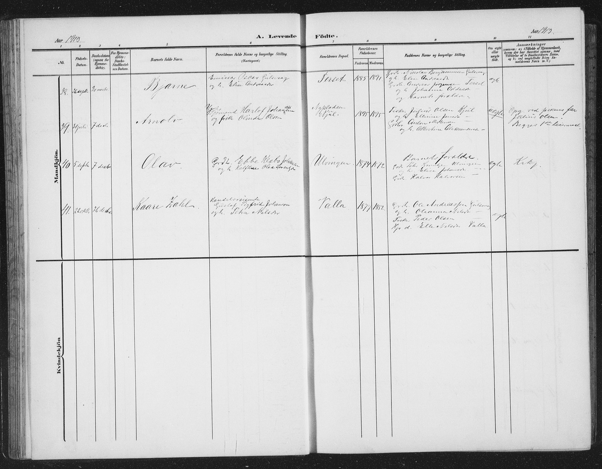 Ministerialprotokoller, klokkerbøker og fødselsregistre - Nordland, AV/SAT-A-1459/816/L0254: Parish register (copy) no. 816C04, 1905-1934