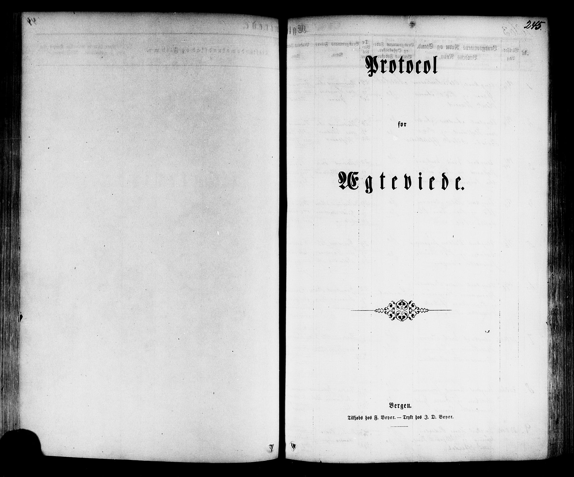 Årdal sokneprestembete, SAB/A-81701: Parish register (official) no. A 3, 1863-1886, p. 245