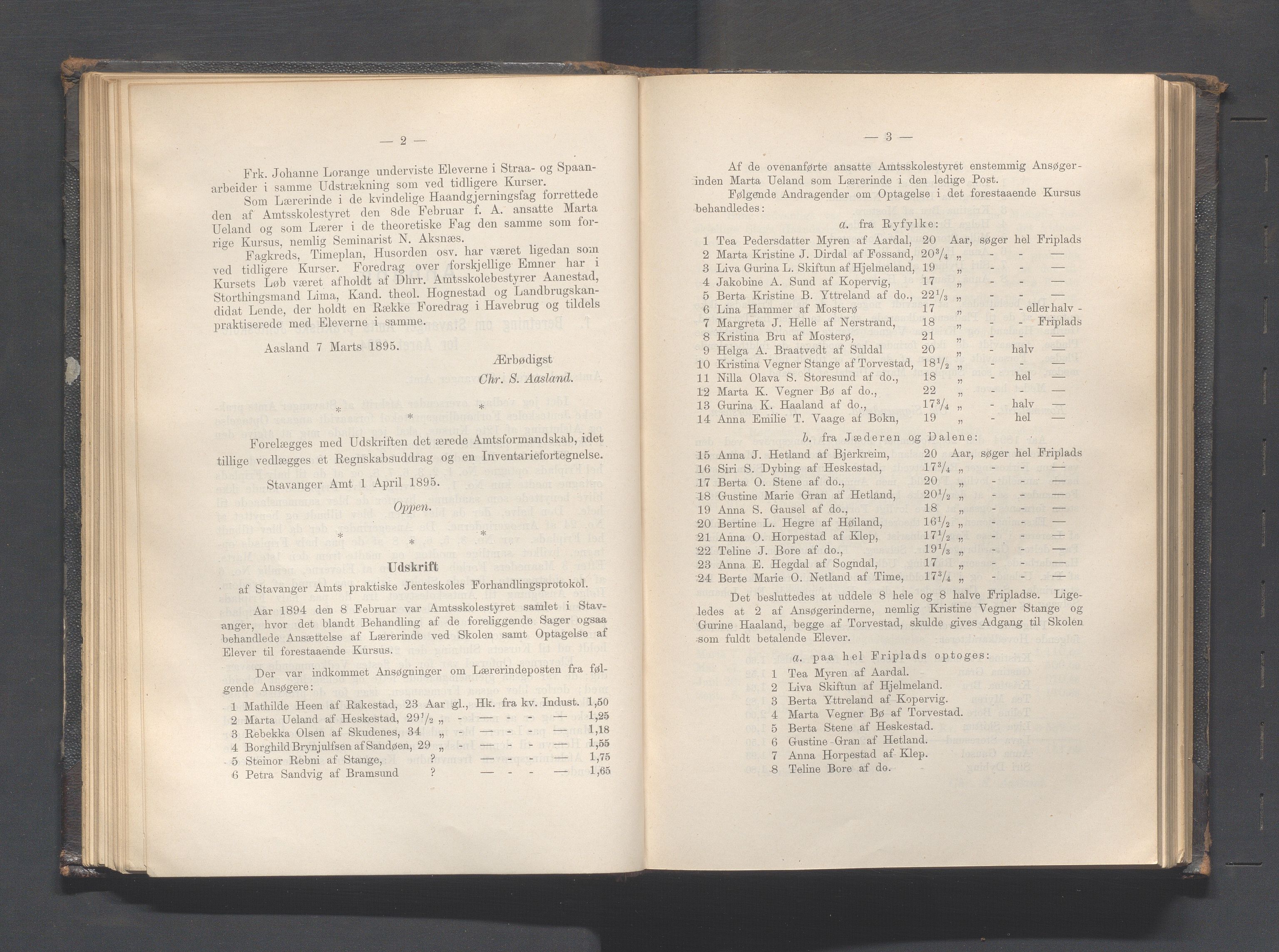 Rogaland fylkeskommune - Fylkesrådmannen , IKAR/A-900/A, 1895, p. 75