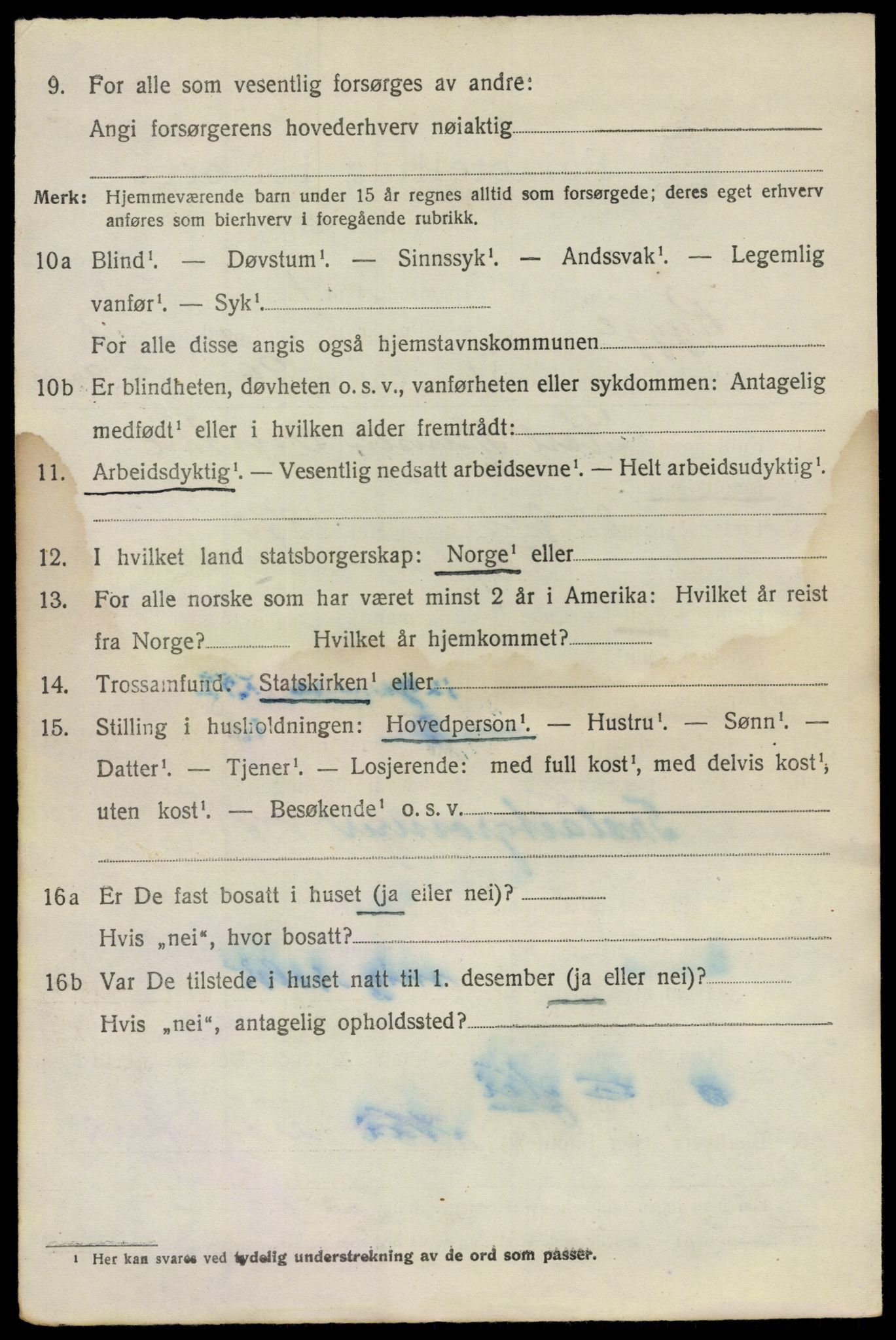 SAO, 1920 census for Rygge, 1920, p. 1644