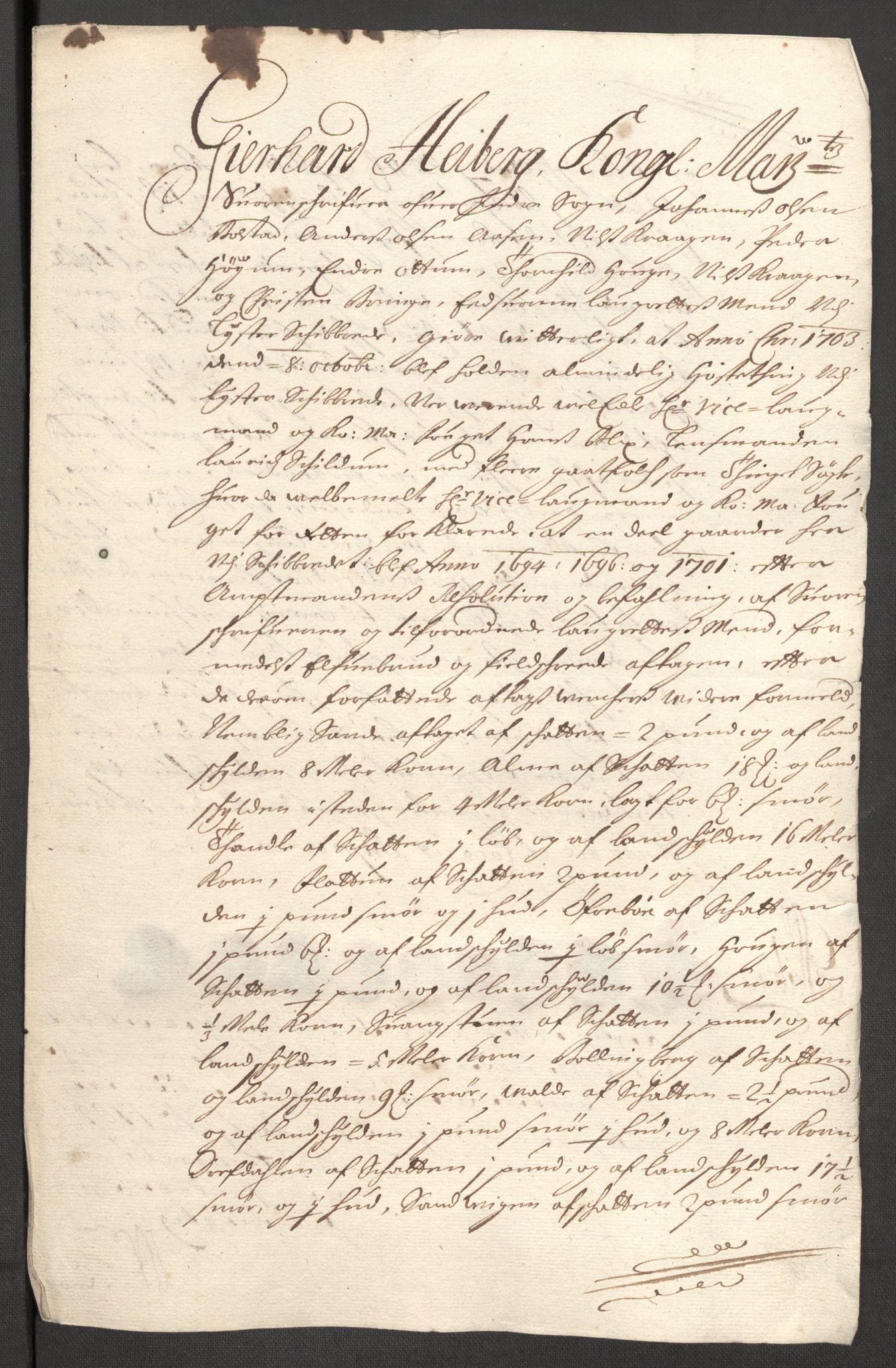 Rentekammeret inntil 1814, Reviderte regnskaper, Fogderegnskap, AV/RA-EA-4092/R52/L3313: Fogderegnskap Sogn, 1703-1704, p. 216