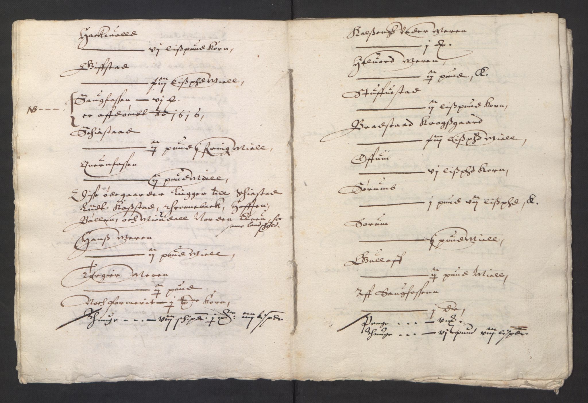 Stattholderembetet 1572-1771, AV/RA-EA-2870/Ek/L0007/0001: Jordebøker til utlikning av rosstjeneste 1624-1626: / Adelsjordebøker, 1624-1625, p. 377