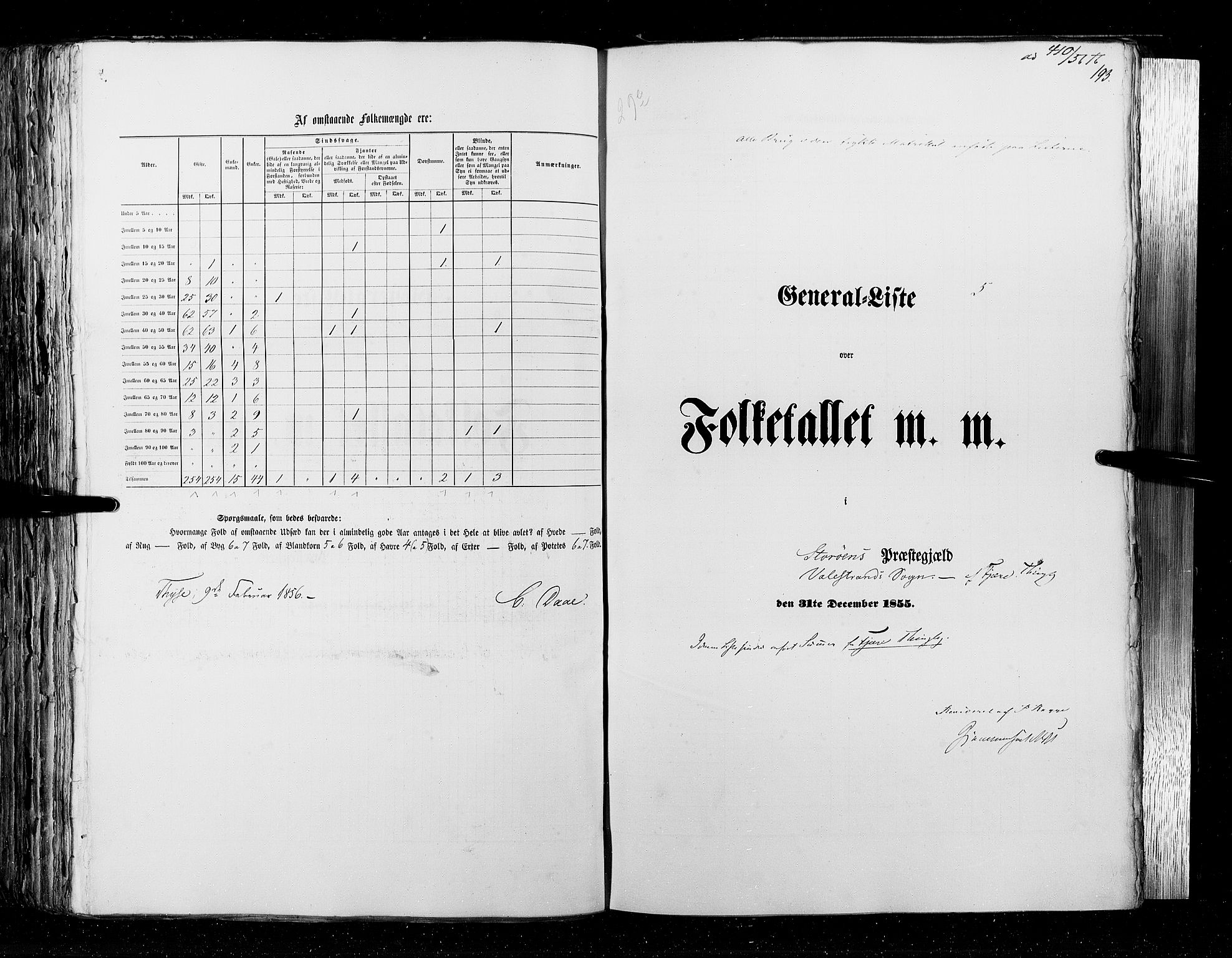 RA, Census 1855, vol. 4: Stavanger amt og Søndre Bergenhus amt, 1855, p. 193