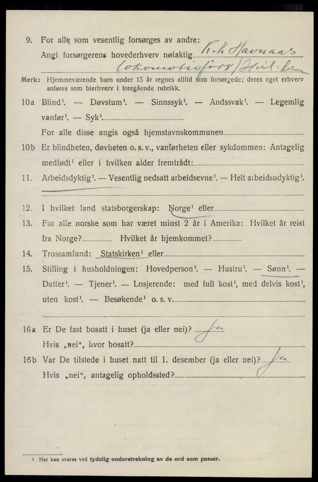 SAO, 1920 census for Høland, 1920, p. 3688