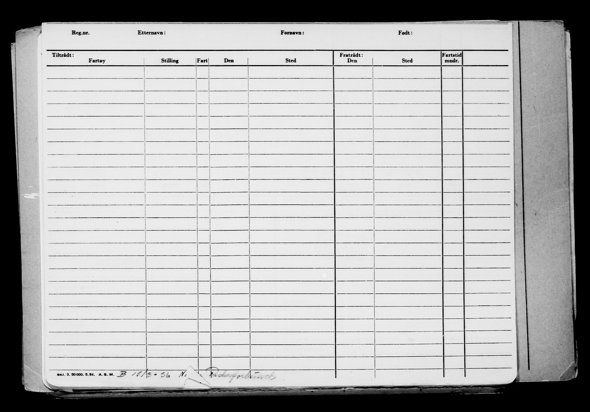 Direktoratet for sjømenn, AV/RA-S-3545/G/Gb/L0160: Hovedkort, 1918, p. 179