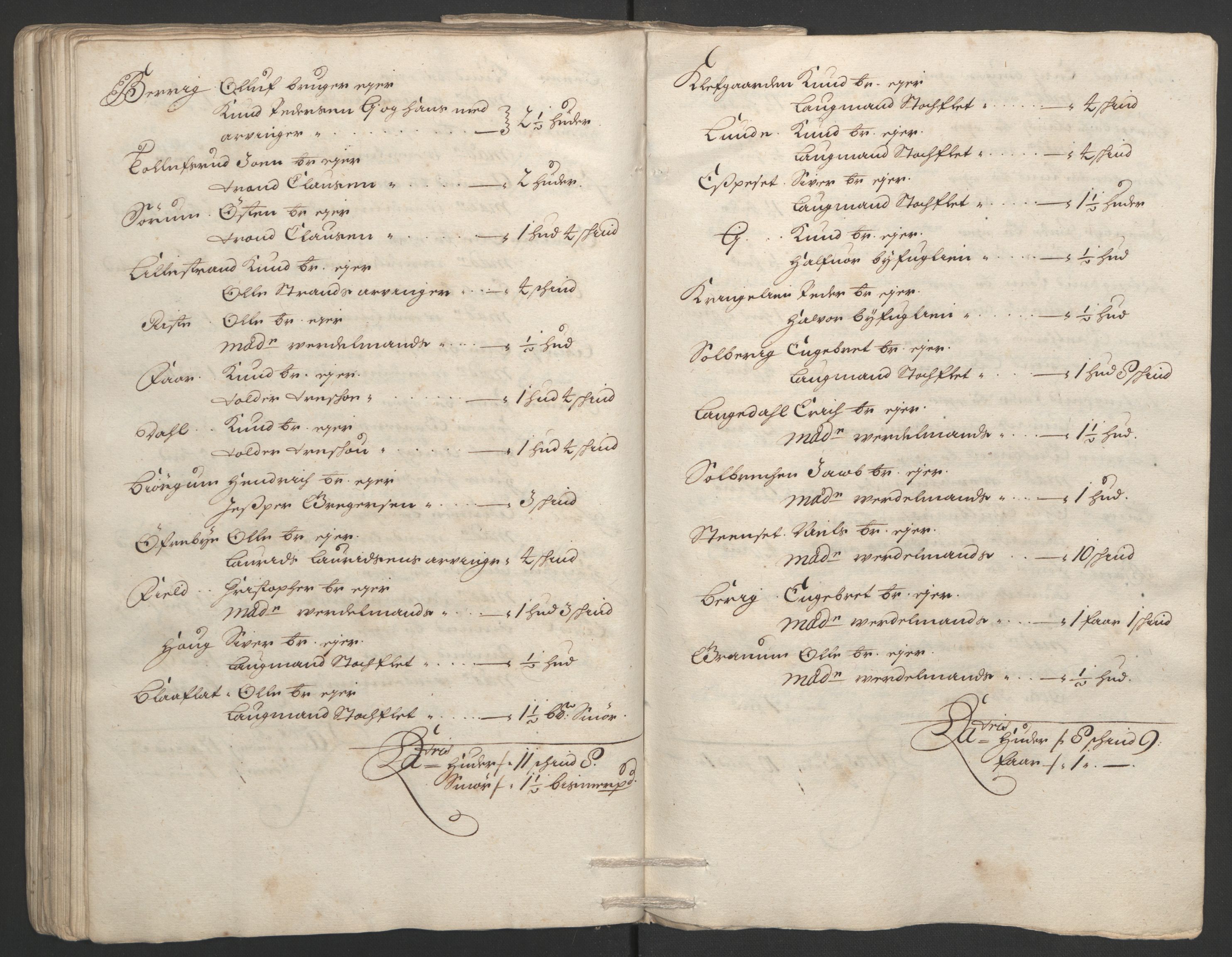 Rentekammeret inntil 1814, Reviderte regnskaper, Fogderegnskap, AV/RA-EA-4092/R18/L1292: Fogderegnskap Hadeland, Toten og Valdres, 1693-1694, p. 350