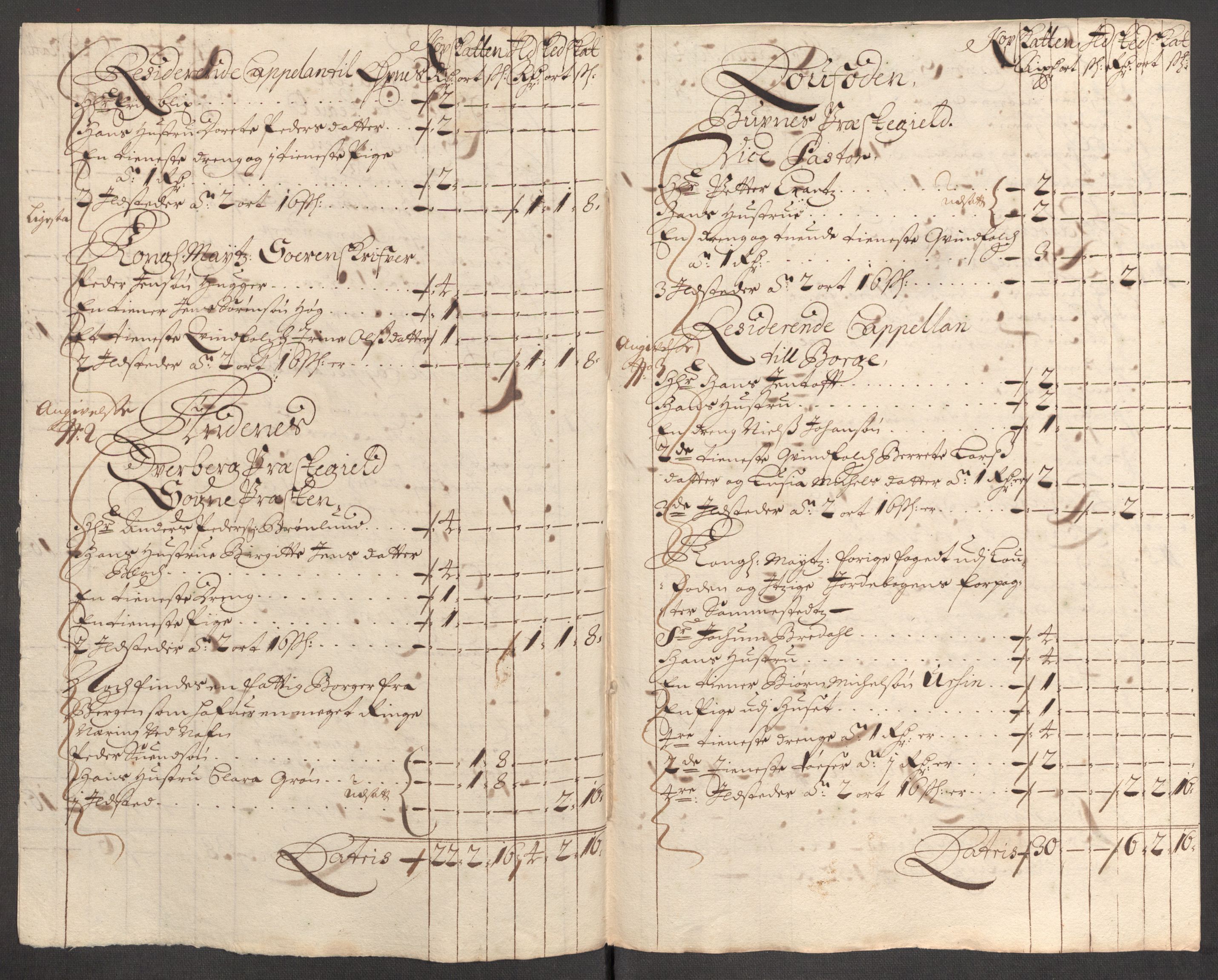 Rentekammeret inntil 1814, Reviderte regnskaper, Fogderegnskap, RA/EA-4092/R67/L4678: Fogderegnskap Vesterålen, Andenes og Lofoten, 1696-1708, p. 299