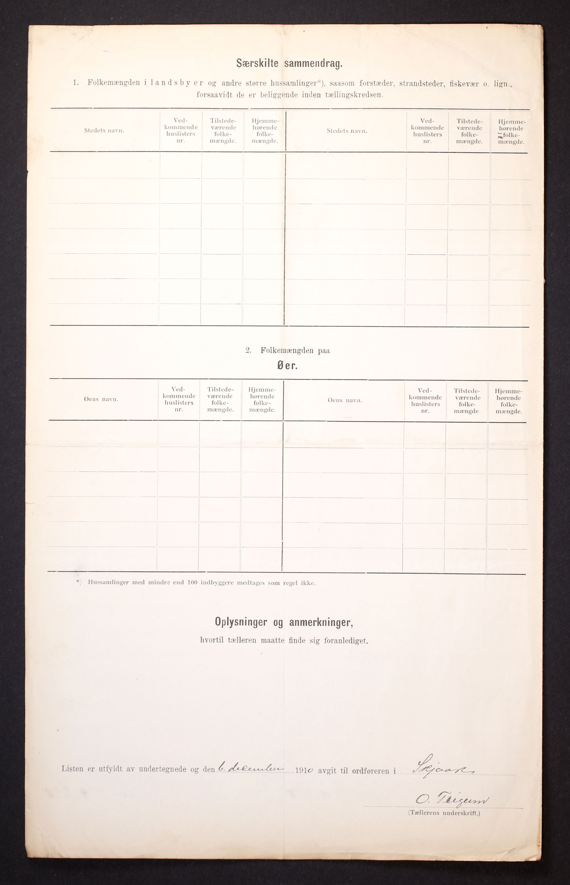 RA, 1910 census for Skjåk, 1910, p. 18