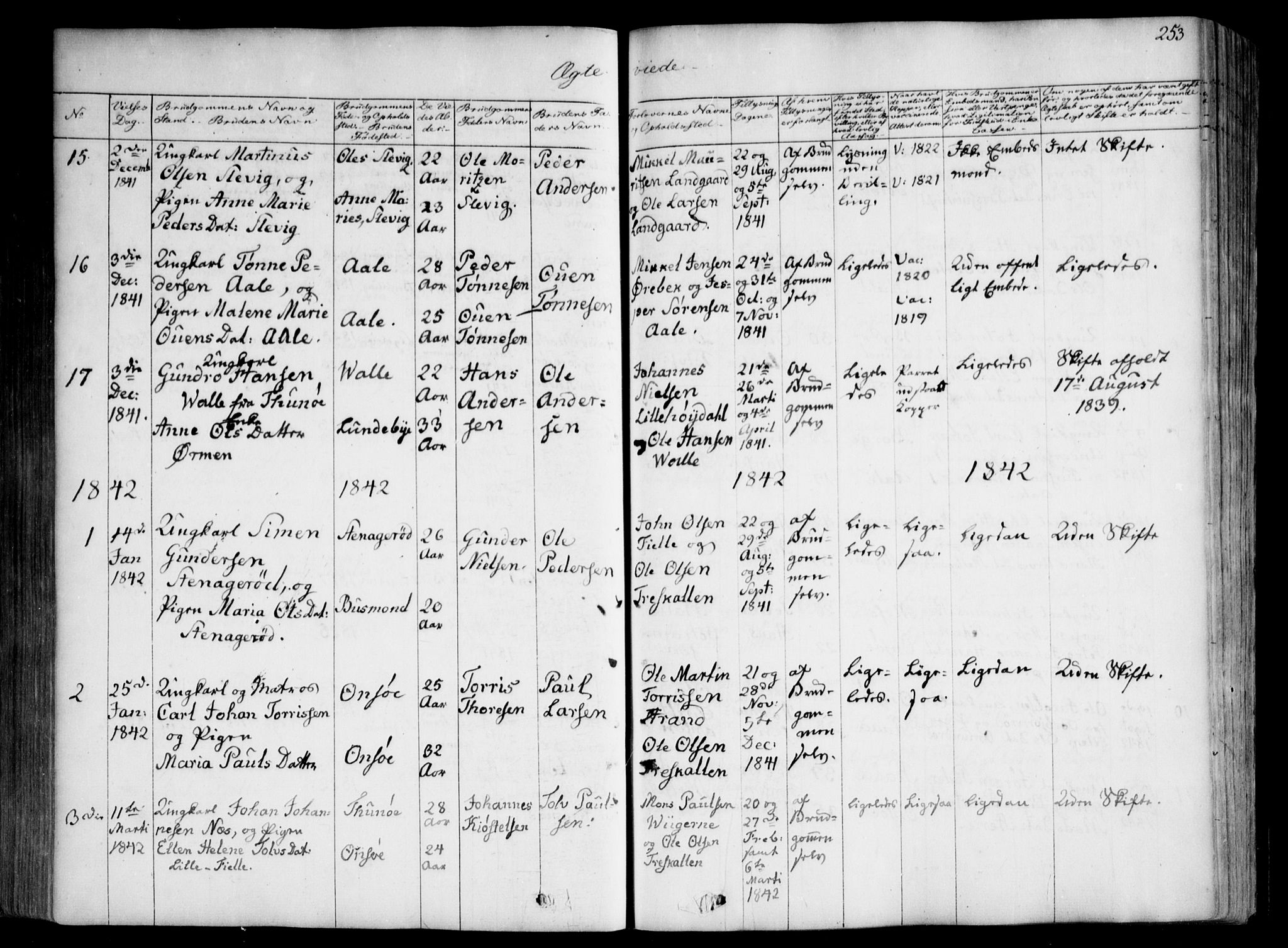 Onsøy prestekontor Kirkebøker, AV/SAO-A-10914/F/Fa/L0003: Parish register (official) no. I 3, 1841-1860, p. 253