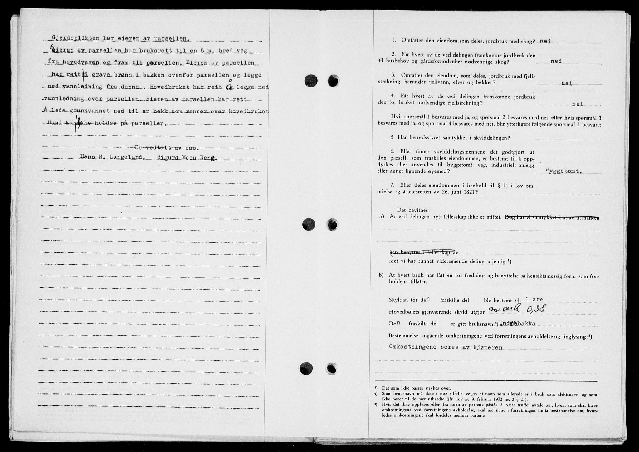 Ryfylke tingrett, SAST/A-100055/001/II/IIB/L0104: Mortgage book no. 83, 1948-1949, Diary no: : 527/1949