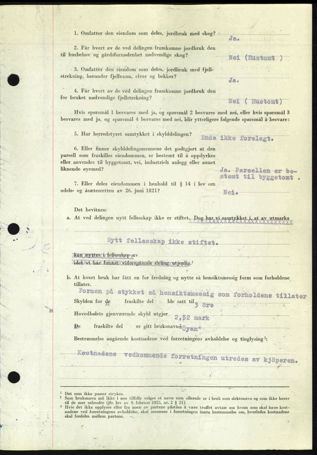 Romsdal sorenskriveri, AV/SAT-A-4149/1/2/2C: Mortgage book no. A23, 1947-1947, Diary no: : 1691/1947