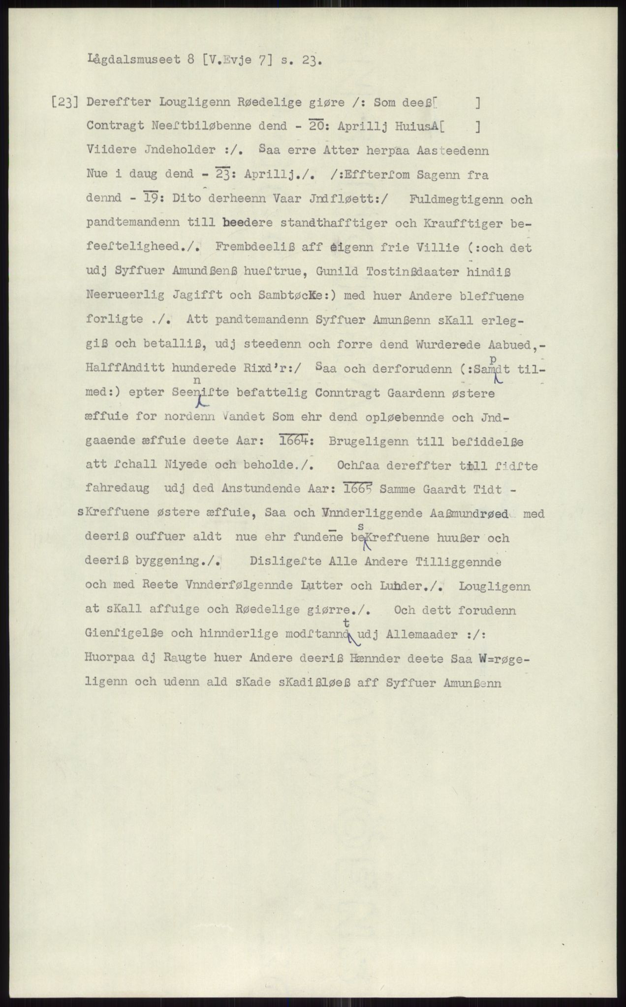 Samlinger til kildeutgivelse, Diplomavskriftsamlingen, AV/RA-EA-4053/H/Ha, p. 1126