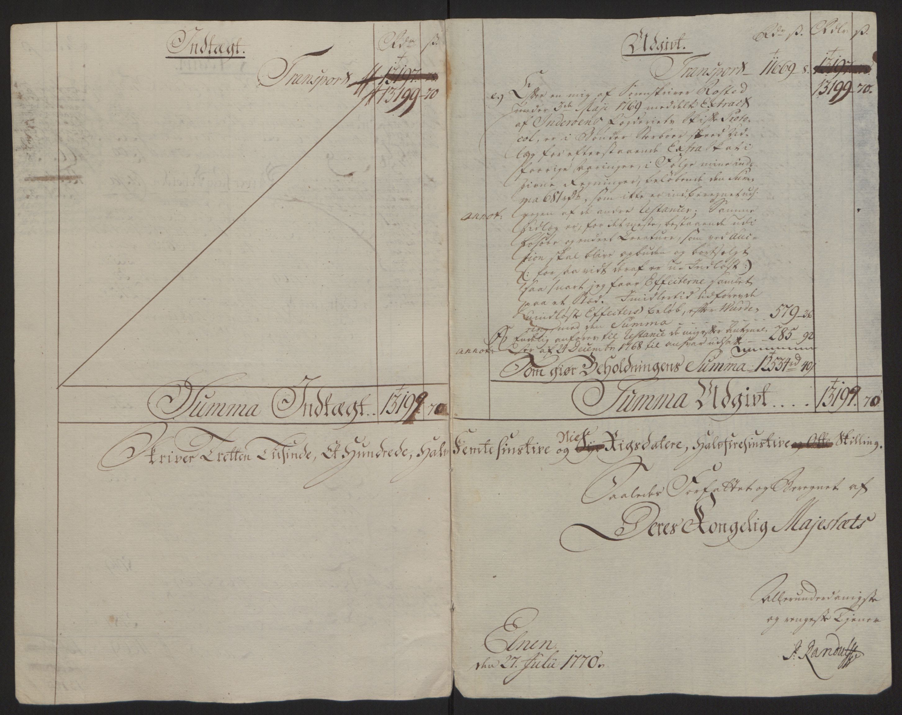 Rentekammeret inntil 1814, Reviderte regnskaper, Fogderegnskap, RA/EA-4092/R63/L4420: Ekstraskatten Inderøy, 1762-1772, p. 342