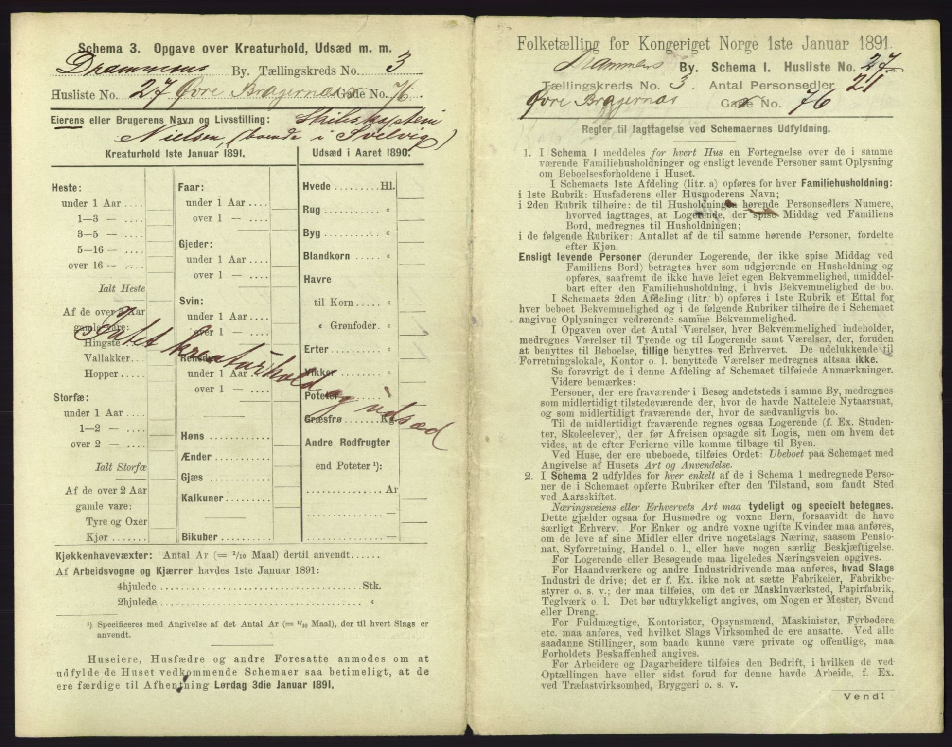 RA, 1891 census for 0602 Drammen, 1891, p. 359