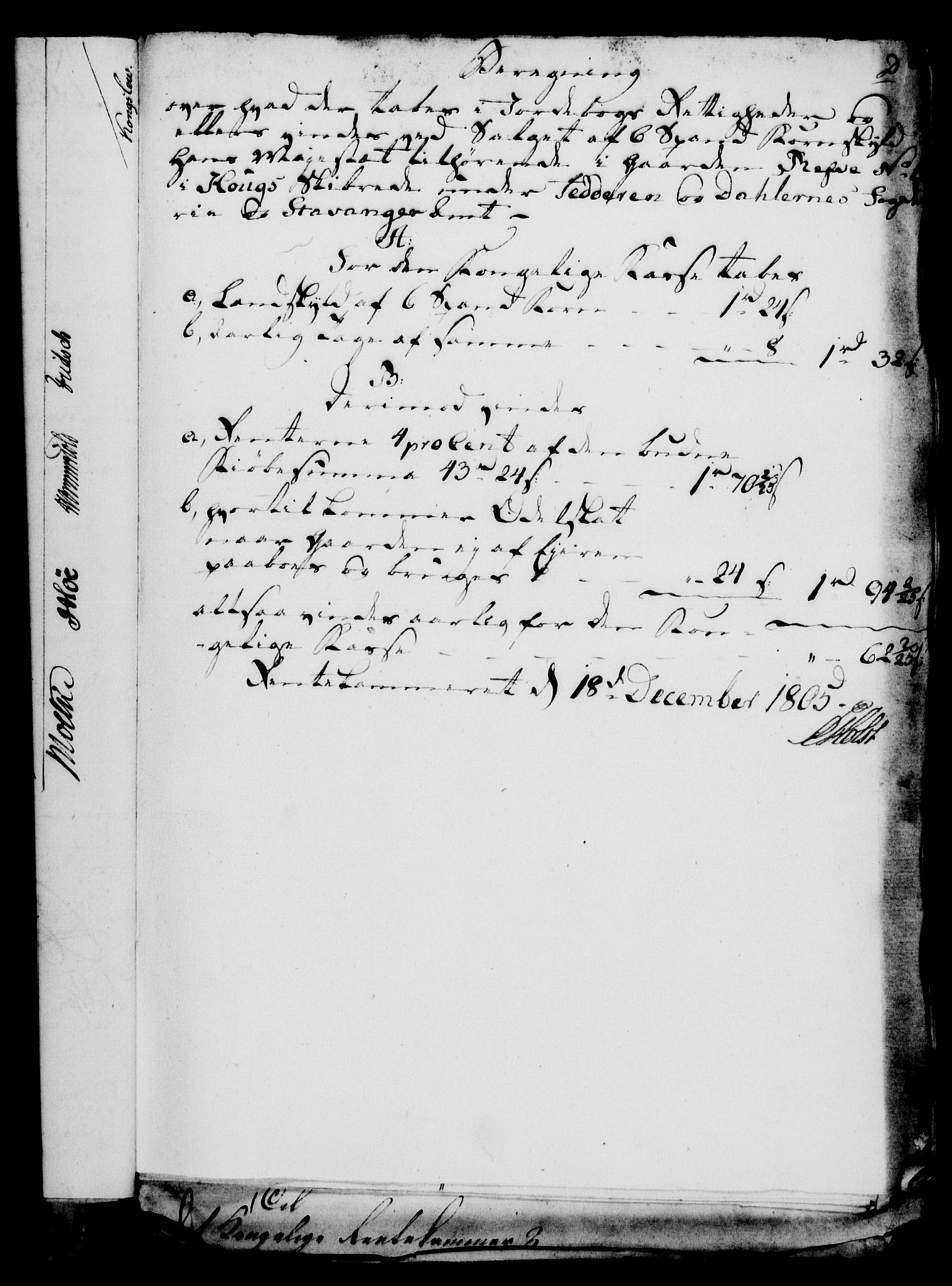 Rentekammeret, Kammerkanselliet, RA/EA-3111/G/Gf/Gfa/L0088: Norsk relasjons- og resolusjonsprotokoll (merket RK 52.88), 1806, p. 47