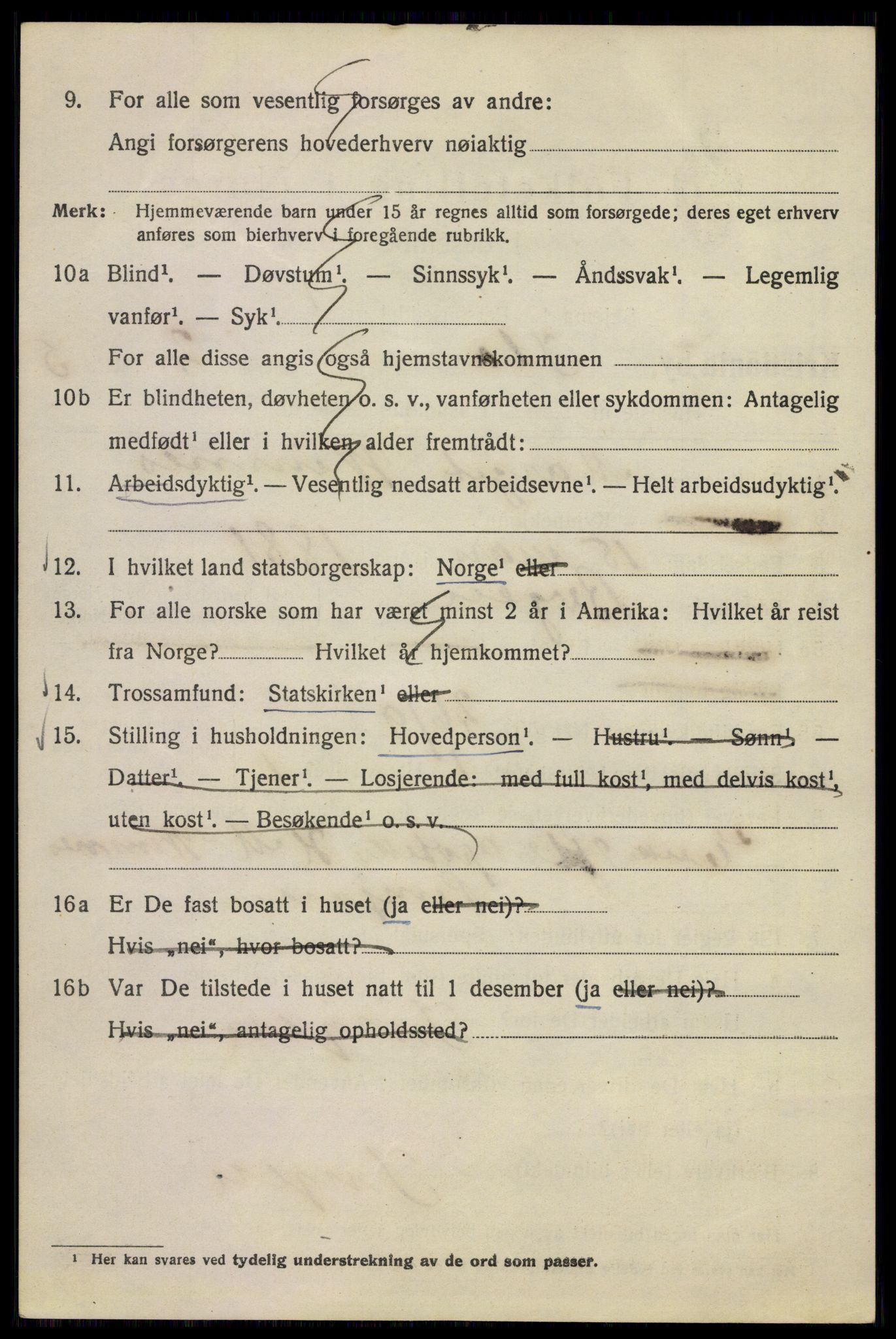 SAO, 1920 census for Kristiania, 1920, p. 307494