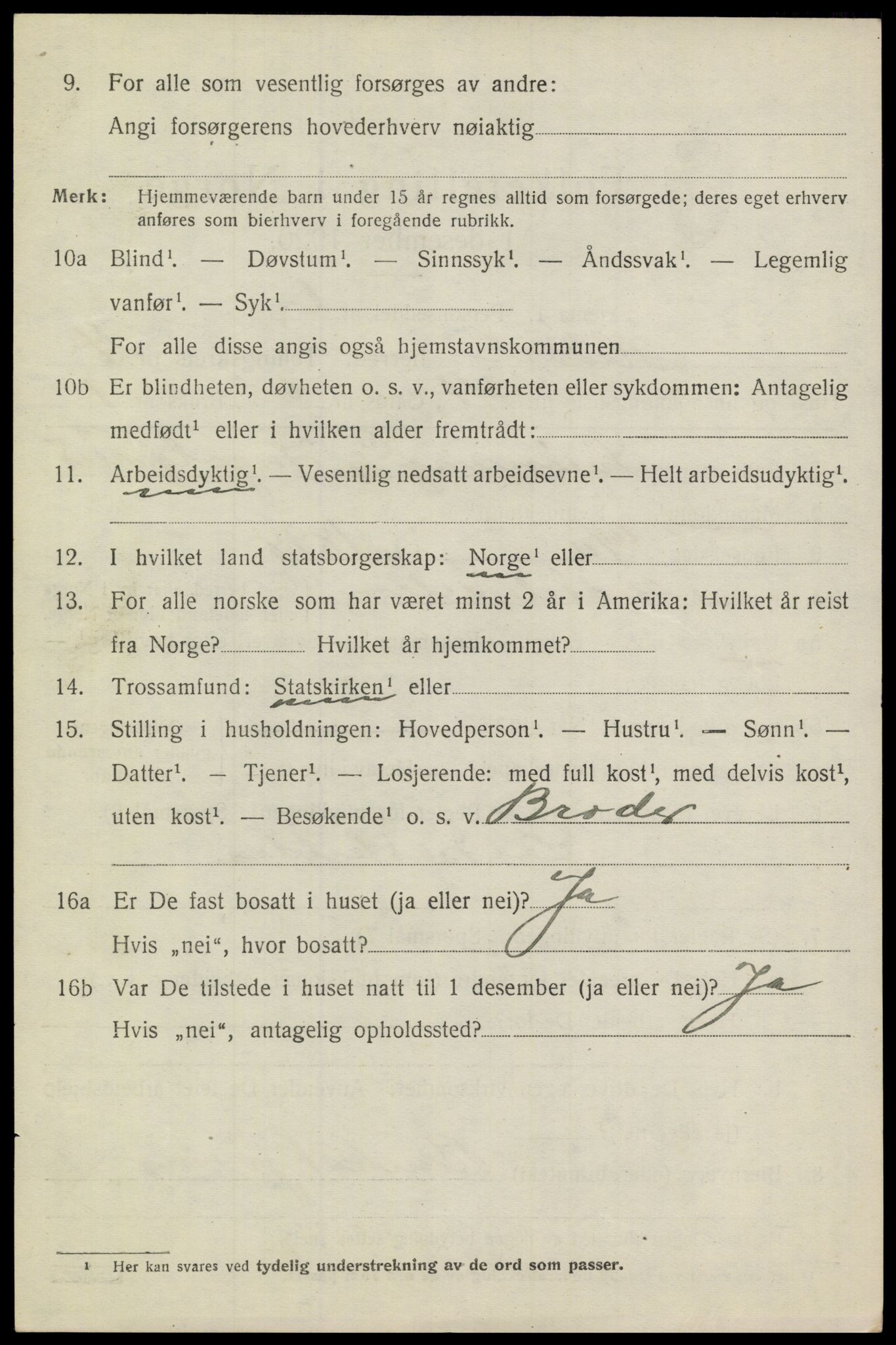 SAKO, 1920 census for Heddal, 1920, p. 4803