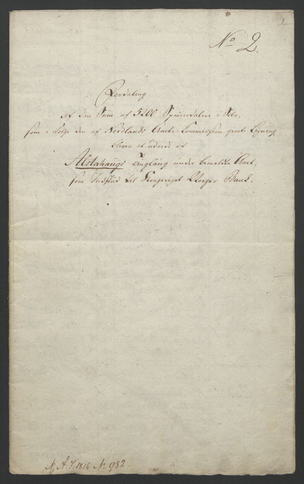 Sølvskatten 1816, NOBA/SOLVSKATTEN/A/L0056: Bind 57: Helgeland fogderi, 1816-1823, p. 25