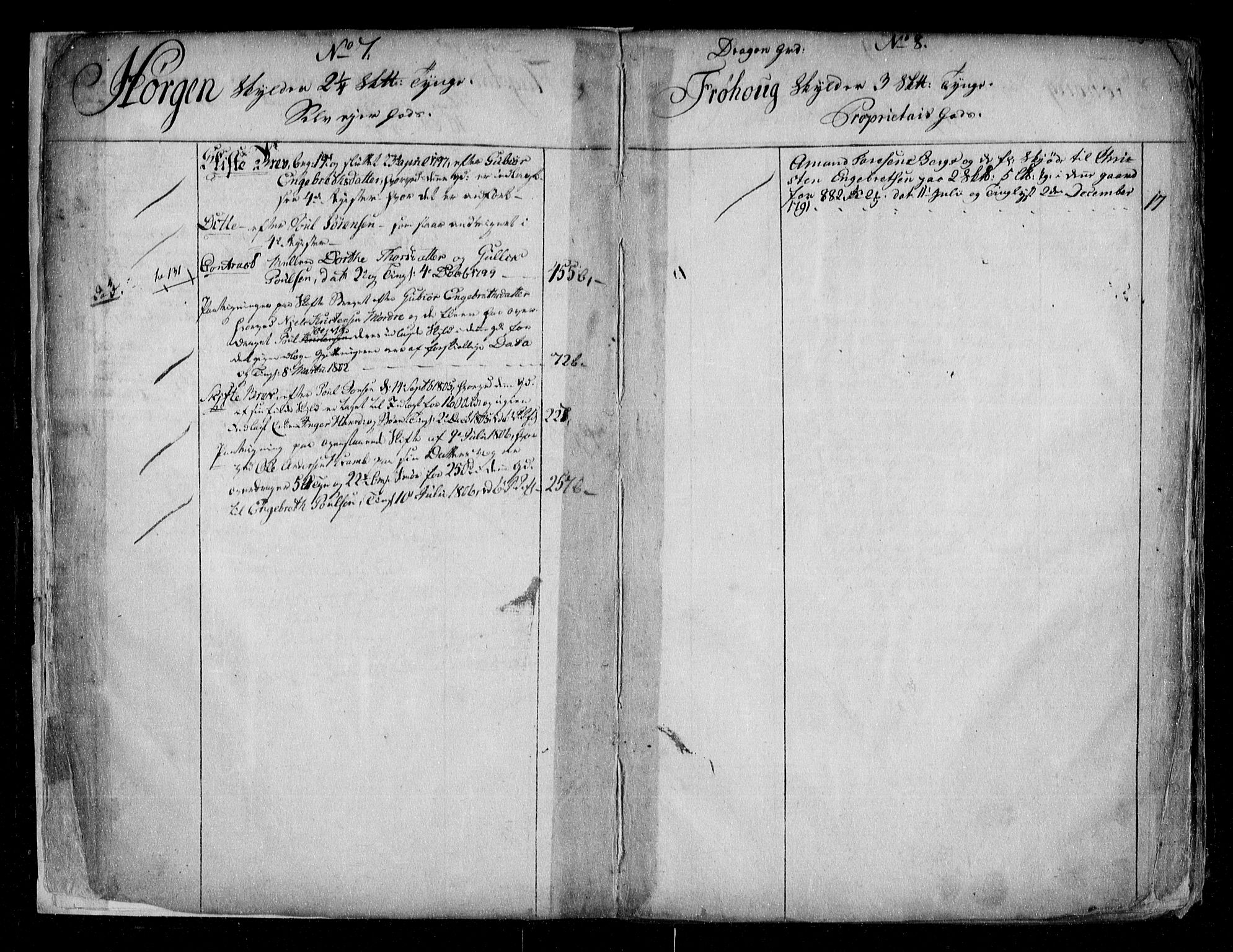 Øvre Romerike sorenskriveri, SAO/A-10649/G/Ga/Gac/L0005: Mortgage register no. 5, 1791-1812