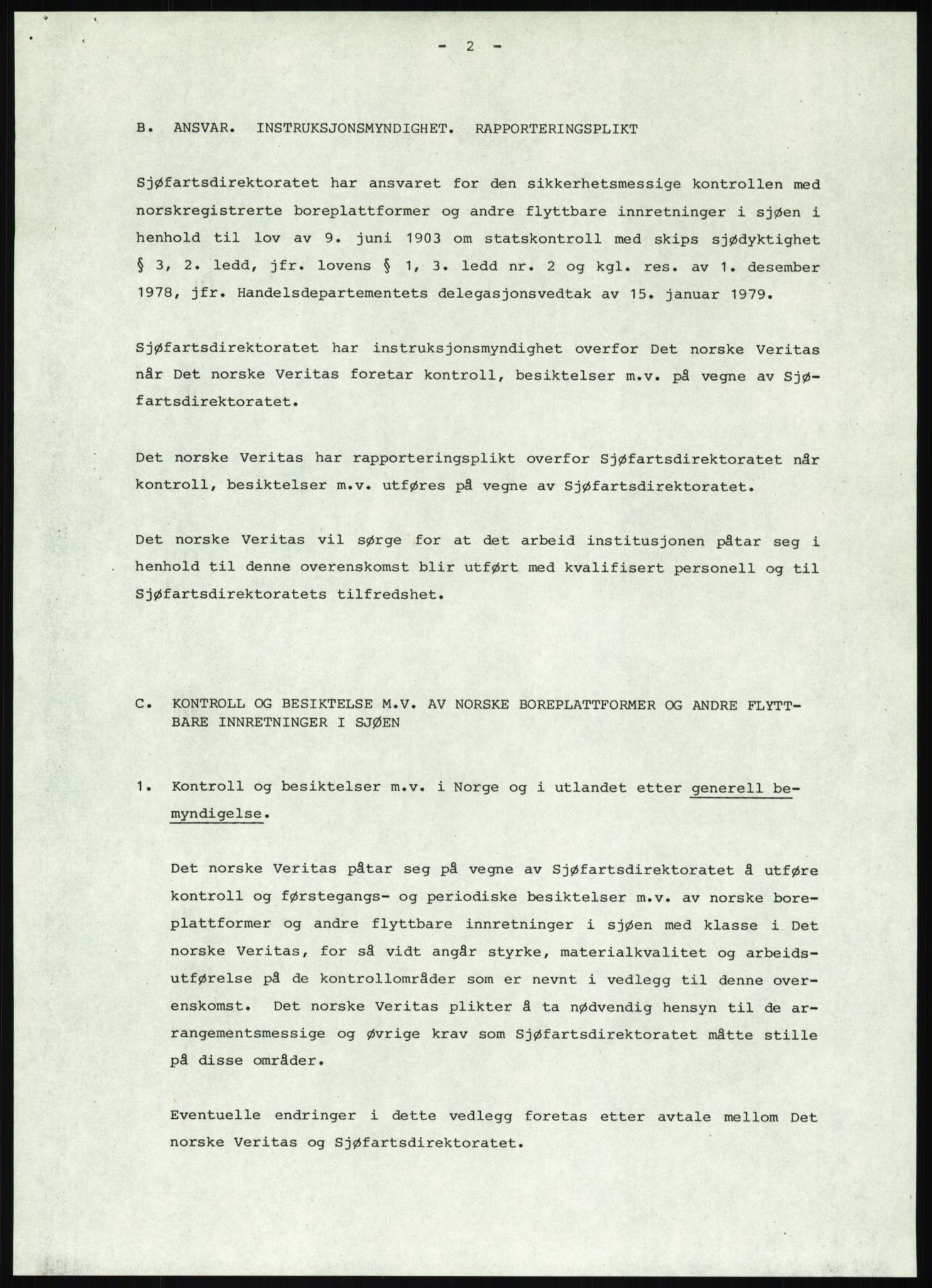 Justisdepartementet, Granskningskommisjonen ved Alexander Kielland-ulykken 27.3.1980, RA/S-1165/D/L0012: H Sjøfartsdirektoratet/Skipskontrollen (Doku.liste + H1-H11, H13, H16-H22 av 52), 1980-1981, p. 568