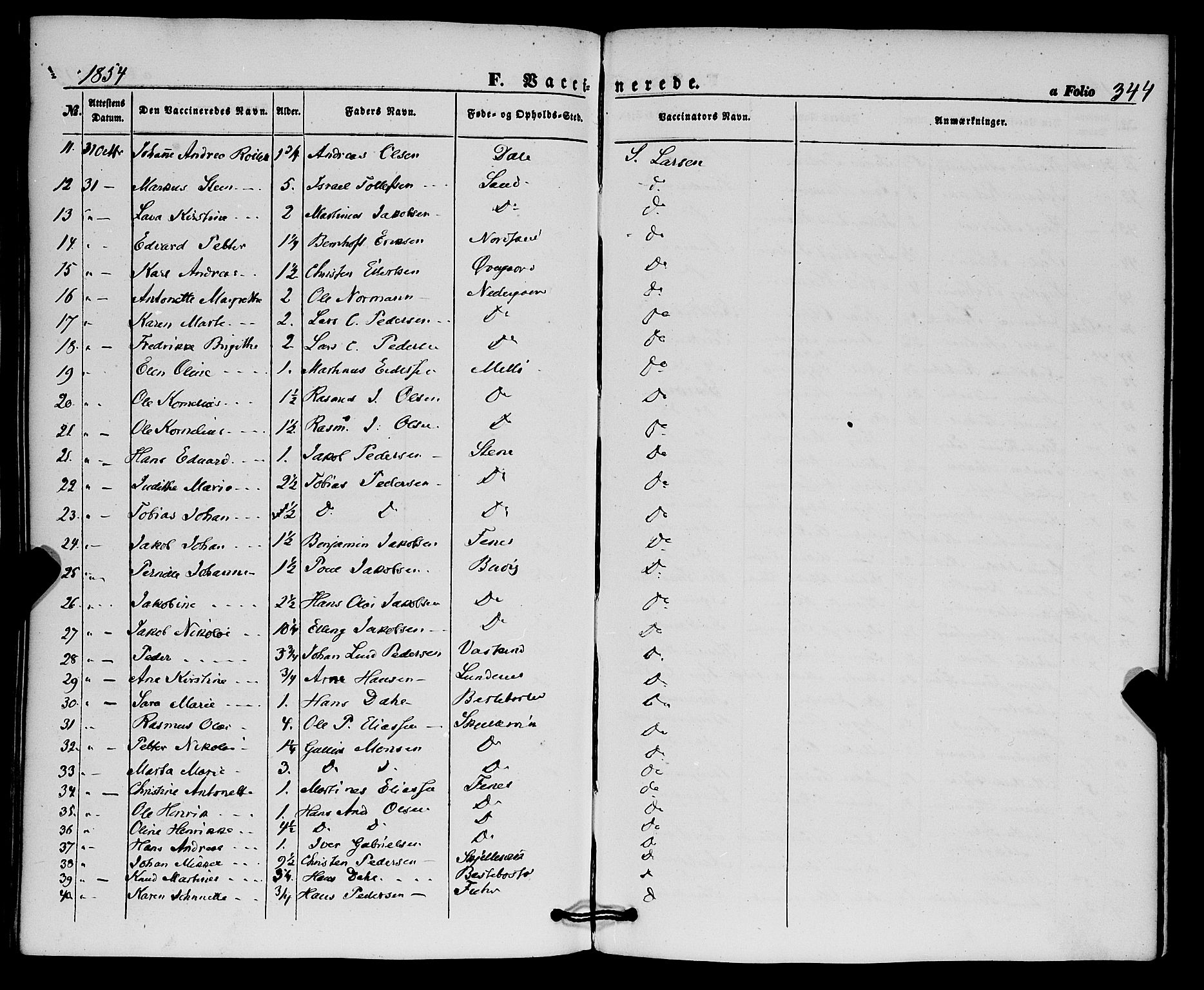 Trondenes sokneprestkontor, SATØ/S-1319/H/Ha/L0011kirke: Parish register (official) no. 11, 1853-1862, p. 344