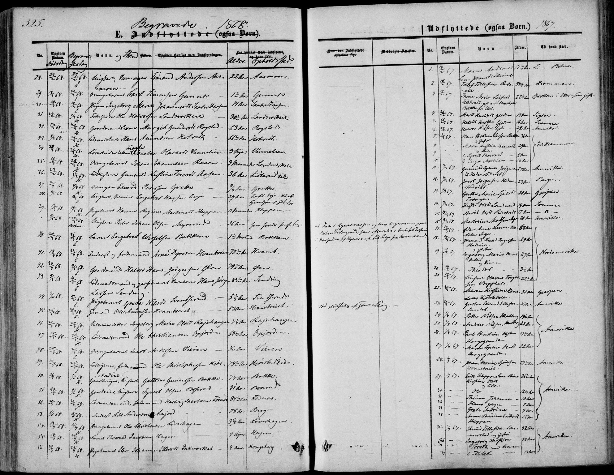 Sandsvær kirkebøker, SAKO/A-244/F/Fa/L0006: Parish register (official) no. I 6, 1857-1868, p. 325