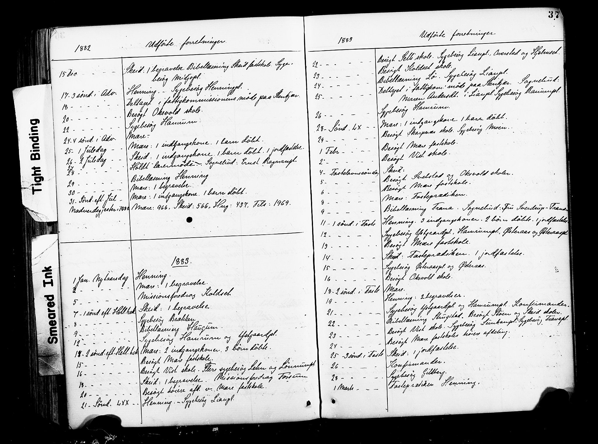Ministerialprotokoller, klokkerbøker og fødselsregistre - Nord-Trøndelag, SAT/A-1458/735/L0348: Parish register (official) no. 735A09 /1, 1873-1883, p. 37