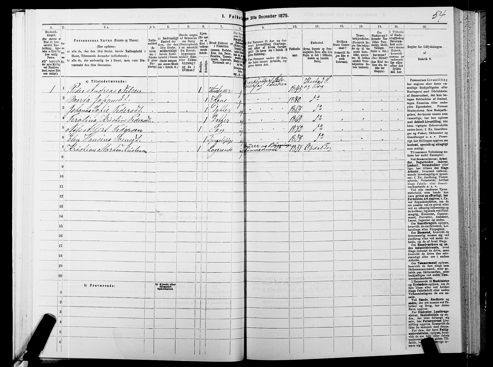 SATØ, 1875 census for 1917P Ibestad, 1875, p. 8054