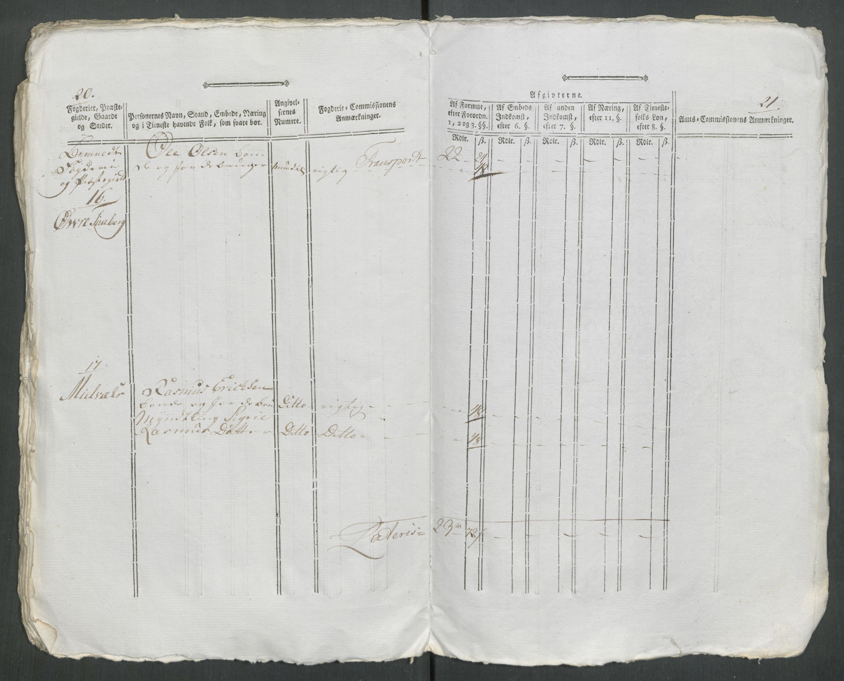 Rentekammeret inntil 1814, Reviderte regnskaper, Mindre regnskaper, AV/RA-EA-4068/Rf/Rfe/L0058: Ytre og Indre Sogn fogderi, 1789, p. 215