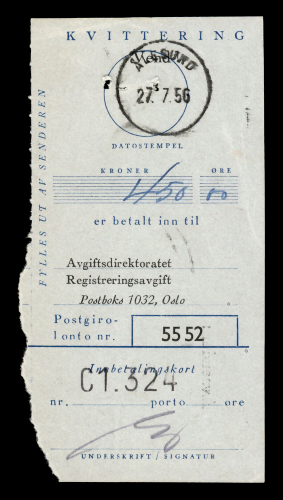 Møre og Romsdal vegkontor - Ålesund trafikkstasjon, SAT/A-4099/F/Fe/L0045: Registreringskort for kjøretøy T 14320 - T 14444, 1927-1998, p. 2413
