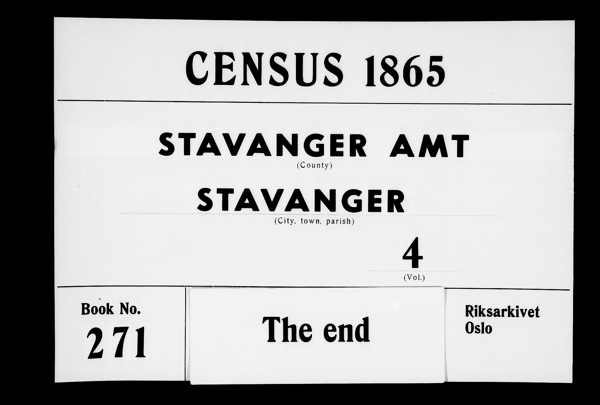 RA, 1865 census for Stavanger, 1865, p. 2017