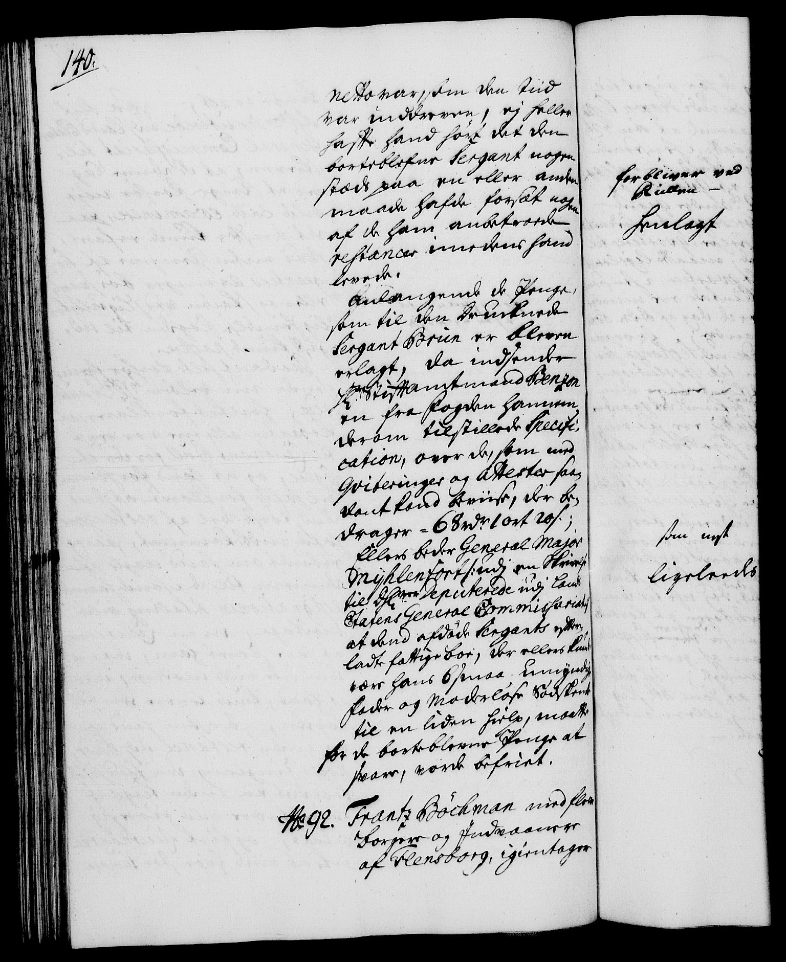 Rentekammeret, Kammerkanselliet, RA/EA-3111/G/Gh/Gha/L0017: Norsk ekstraktmemorialprotokoll (merket RK 53.62), 1735, p. 140