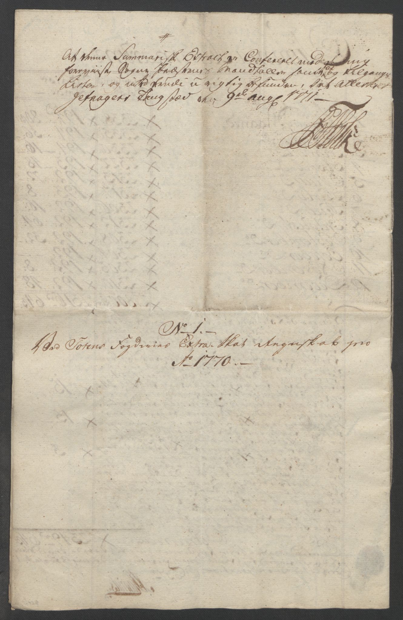 Rentekammeret inntil 1814, Reviderte regnskaper, Fogderegnskap, RA/EA-4092/R19/L1399: Fogderegnskap Toten, Hadeland og Vardal, 1762-1783, p. 214