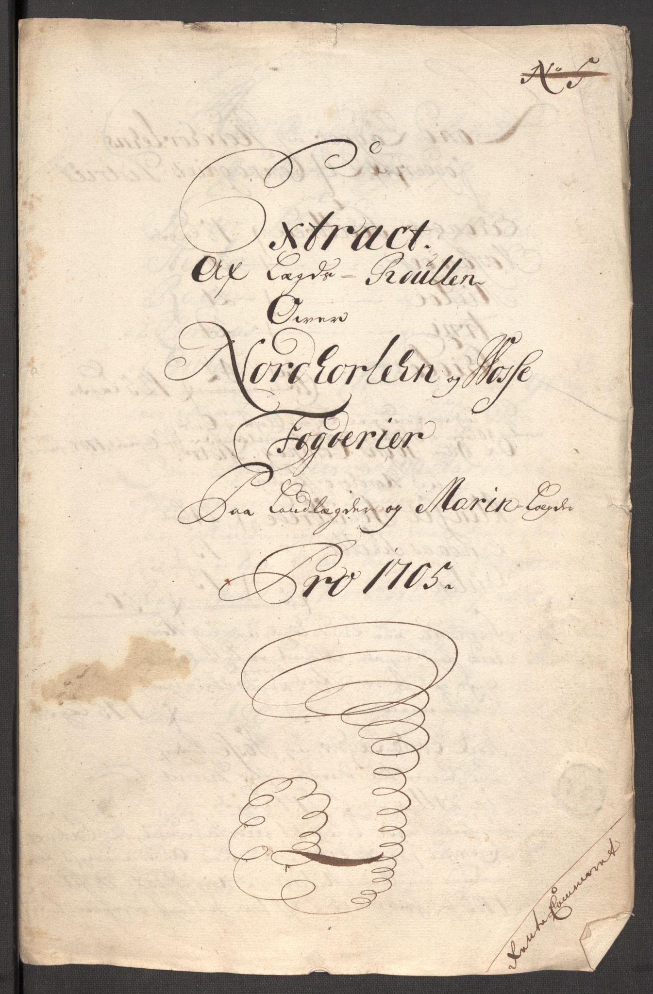 Rentekammeret inntil 1814, Reviderte regnskaper, Fogderegnskap, RA/EA-4092/R51/L3187: Fogderegnskap Nordhordland og Voss, 1704-1705, p. 229