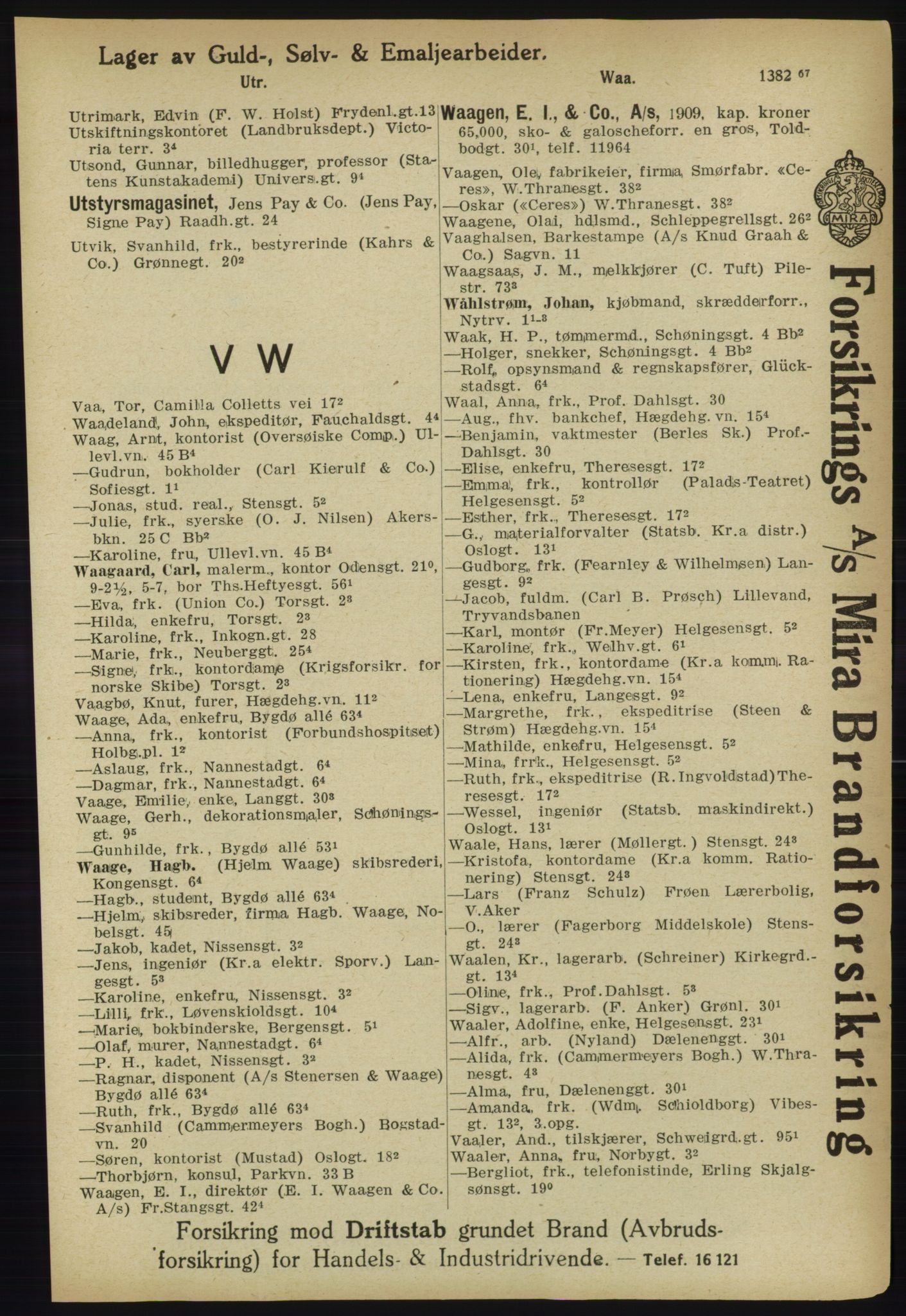 Kristiania/Oslo adressebok, PUBL/-, 1918, p. 1474