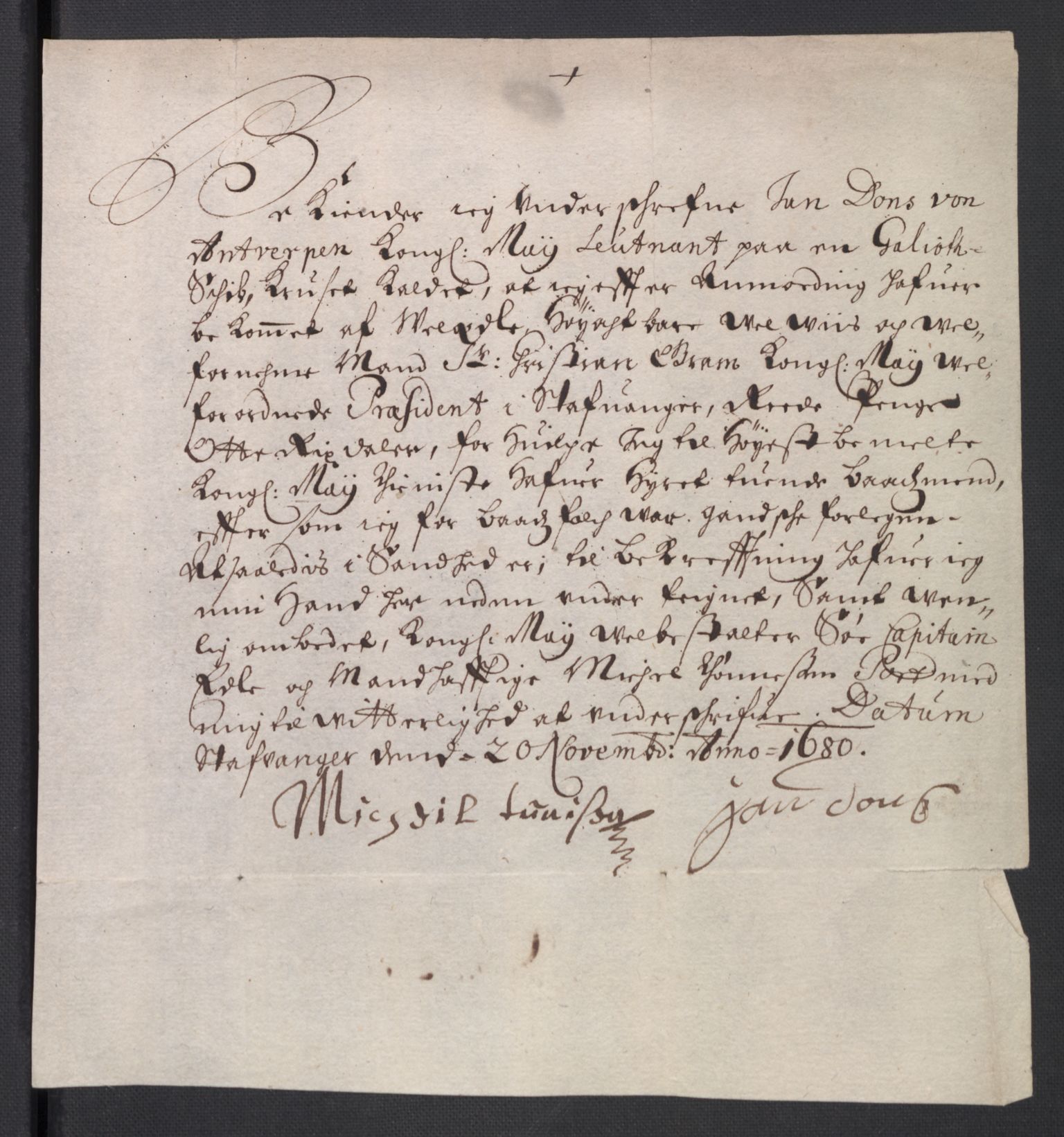 Rentekammeret inntil 1814, Reviderte regnskaper, Byregnskaper, RA/EA-4066/R/Ro/L0301: [O3] Kontribusjonsregnskap, 1679-1684, p. 61