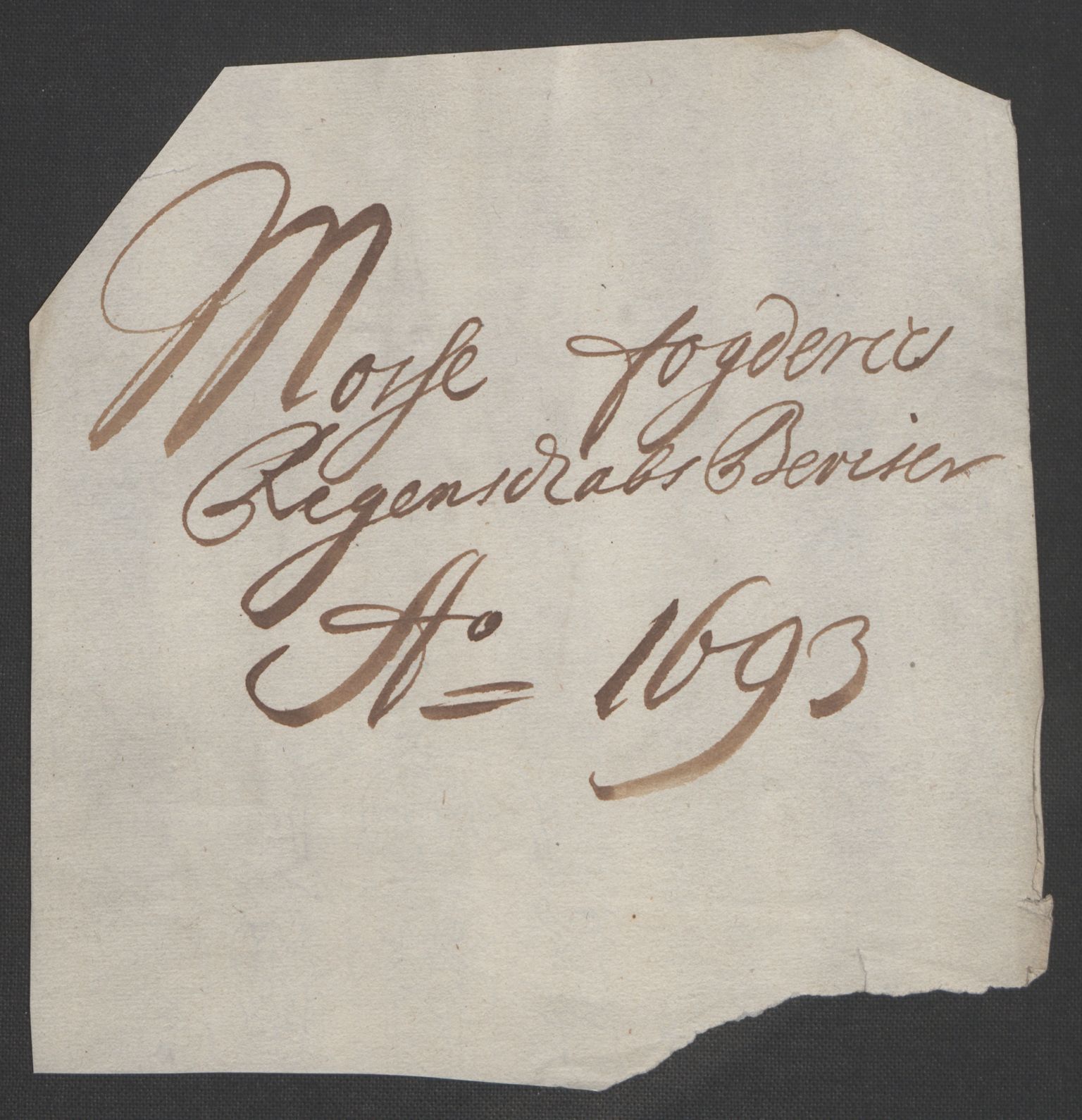 Rentekammeret inntil 1814, Reviderte regnskaper, Fogderegnskap, AV/RA-EA-4092/R02/L0108: Fogderegnskap Moss og Verne kloster, 1692-1693, p. 344