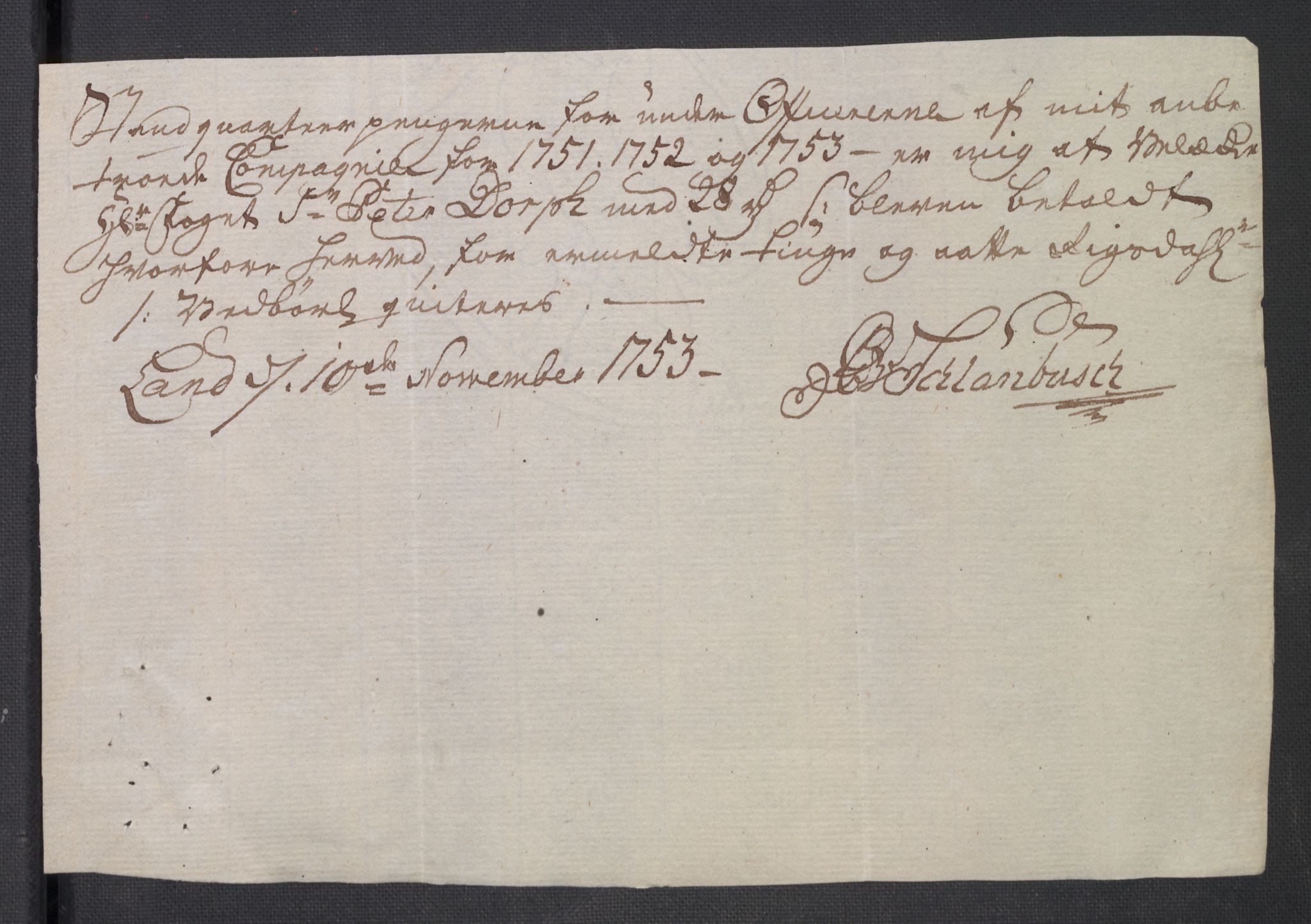 Rentekammeret inntil 1814, Reviderte regnskaper, Fogderegnskap, AV/RA-EA-4092/R18/L1349: Fogderegnskap Hadeland, Toten og Valdres, 1752-1753, p. 494