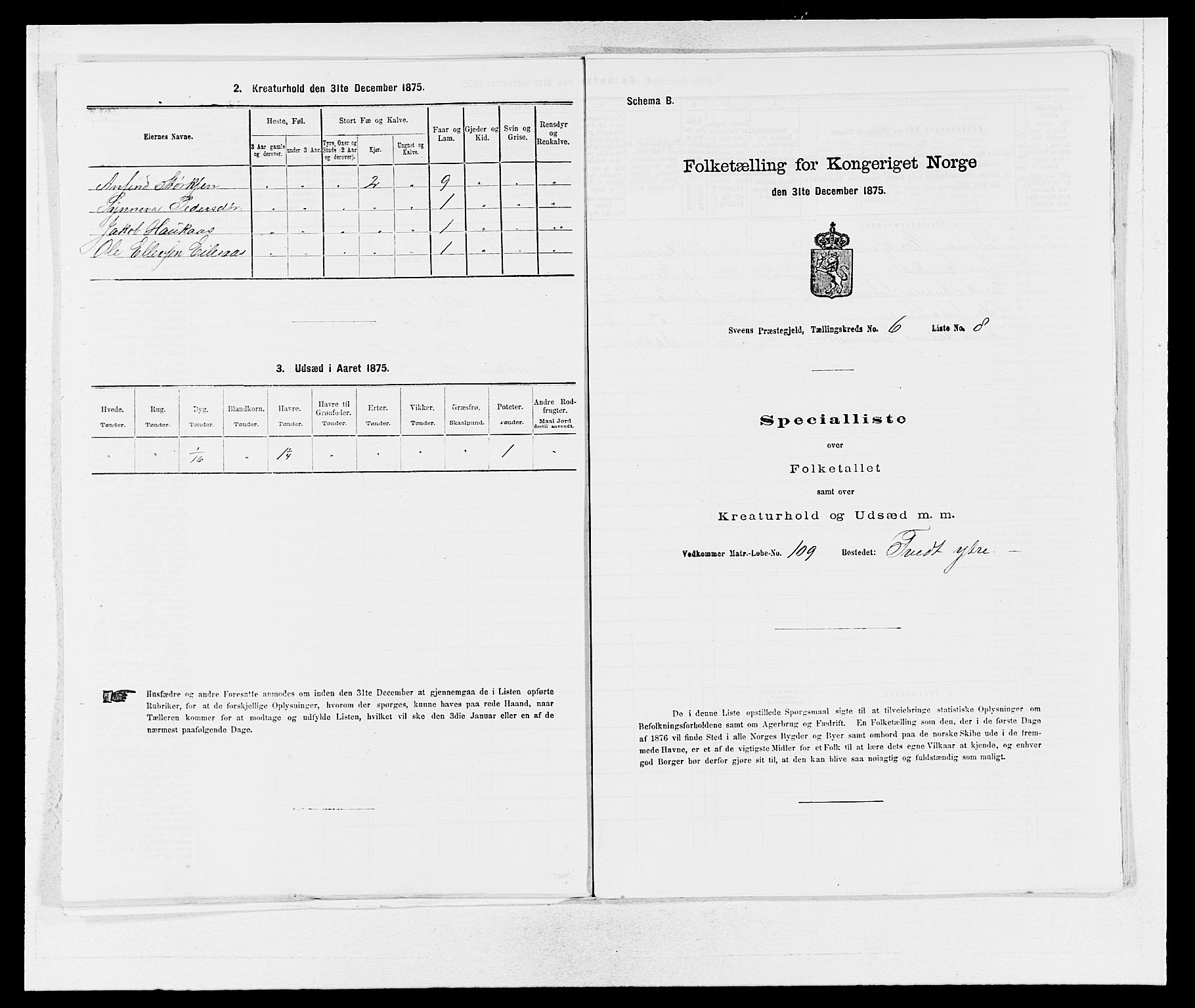 SAB, 1875 census for 1216P Sveio, 1875, p. 637