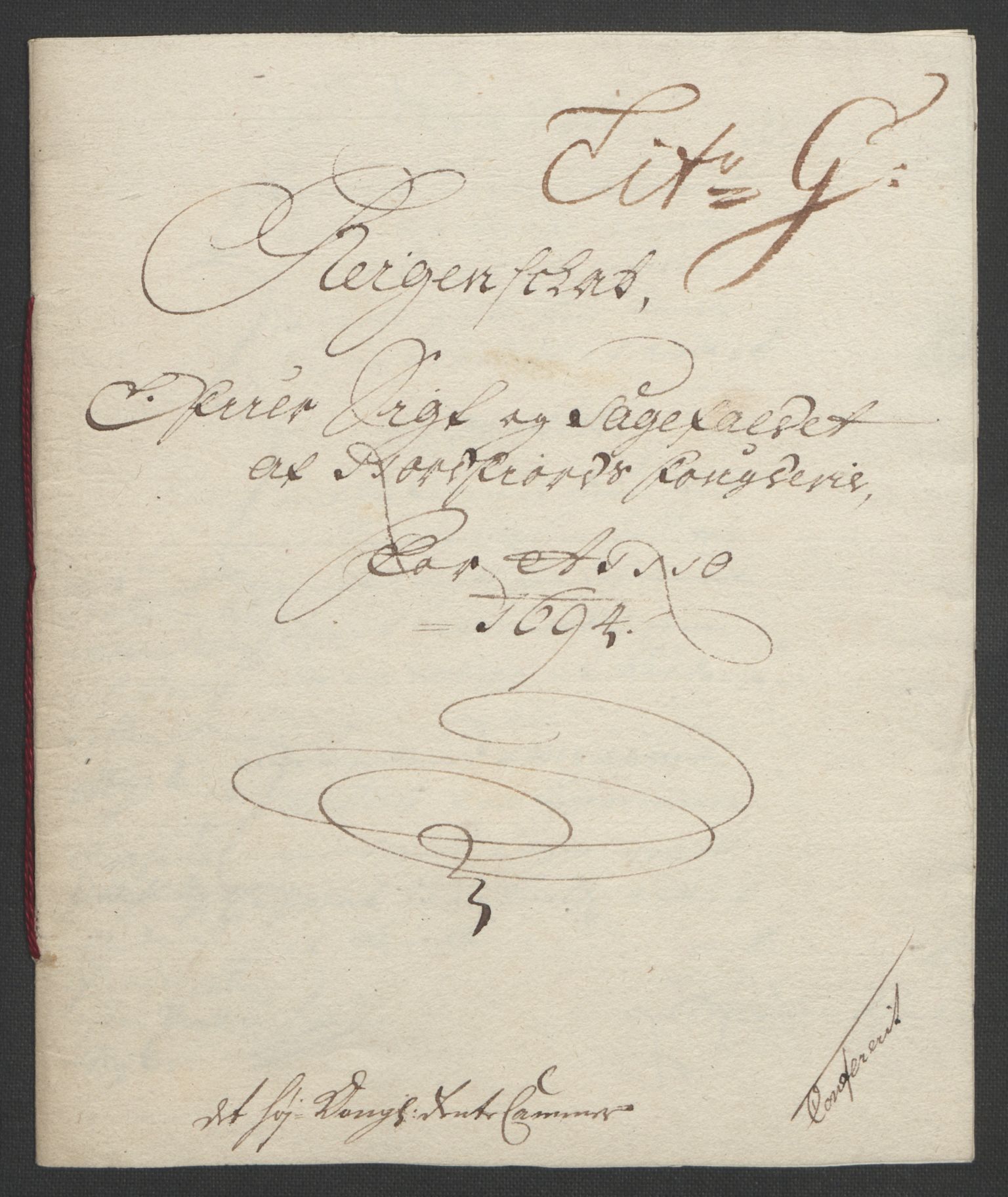 Rentekammeret inntil 1814, Reviderte regnskaper, Fogderegnskap, RA/EA-4092/R53/L3421: Fogderegnskap Sunn- og Nordfjord, 1693-1694, p. 435