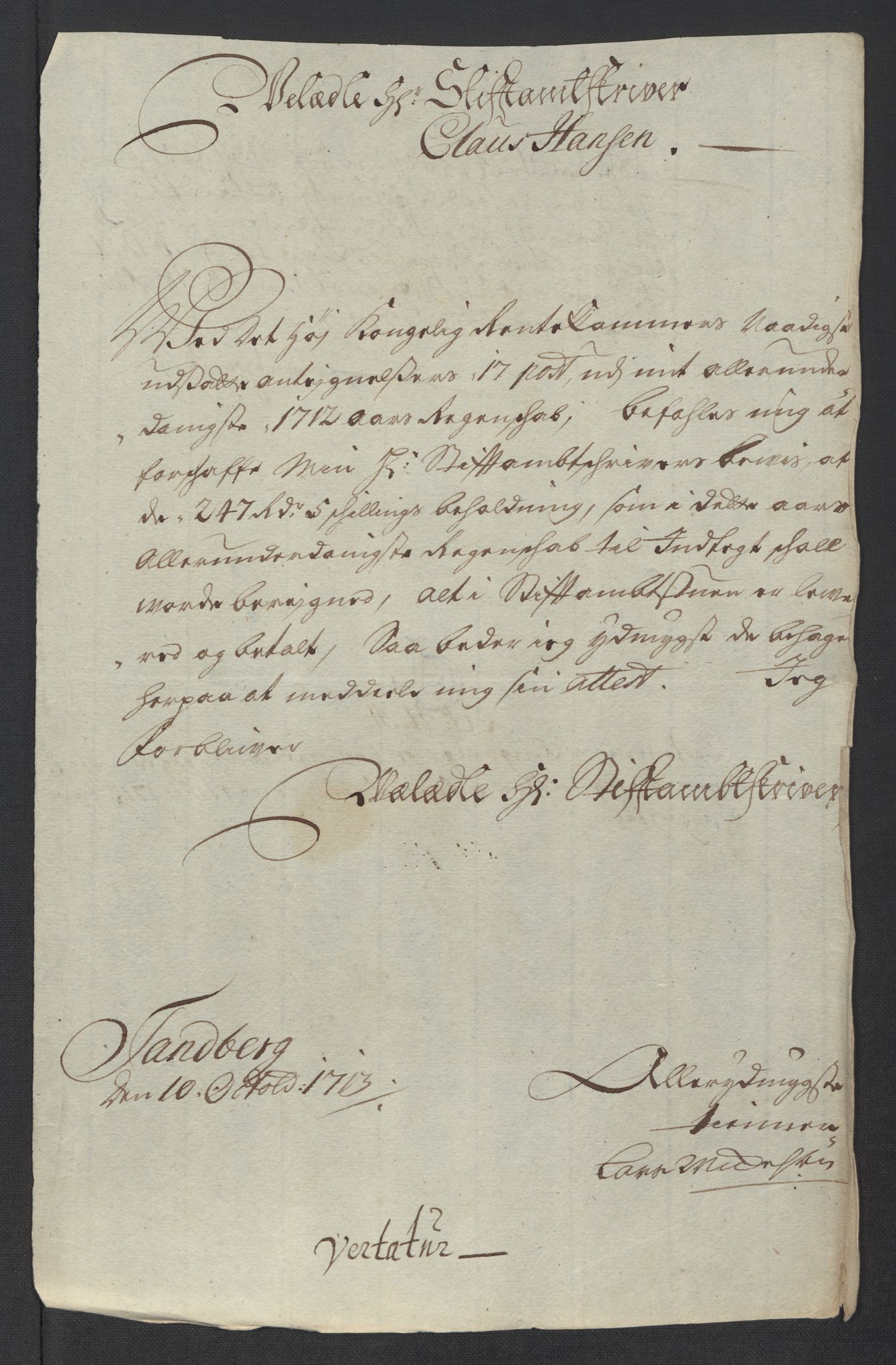 Rentekammeret inntil 1814, Reviderte regnskaper, Fogderegnskap, AV/RA-EA-4092/R23/L1470: Fogderegnskap Ringerike og Hallingdal, 1712, p. 371